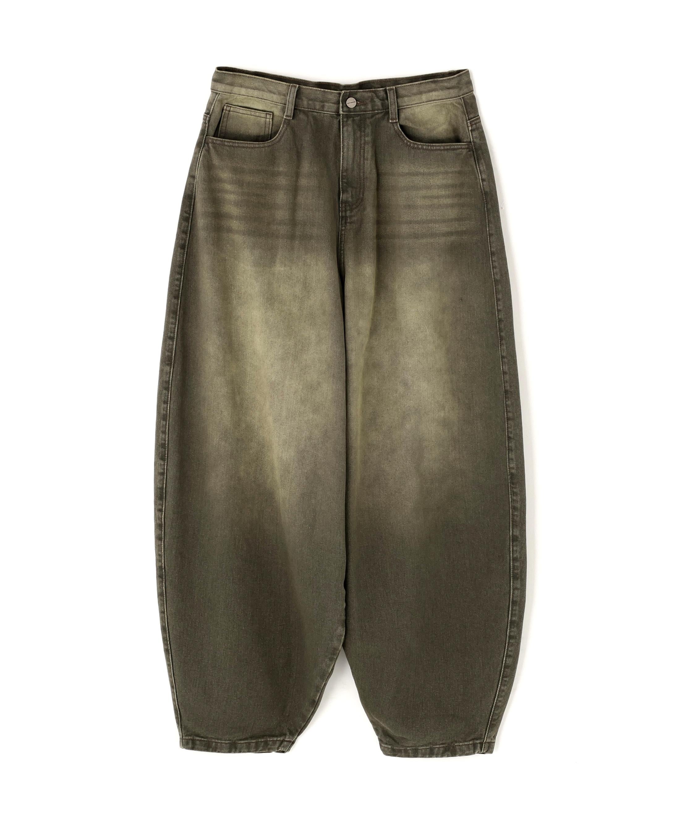 NOT4NERD/ノットフォーナード/EXTRA WIDE BALLOON PANTS カーキ