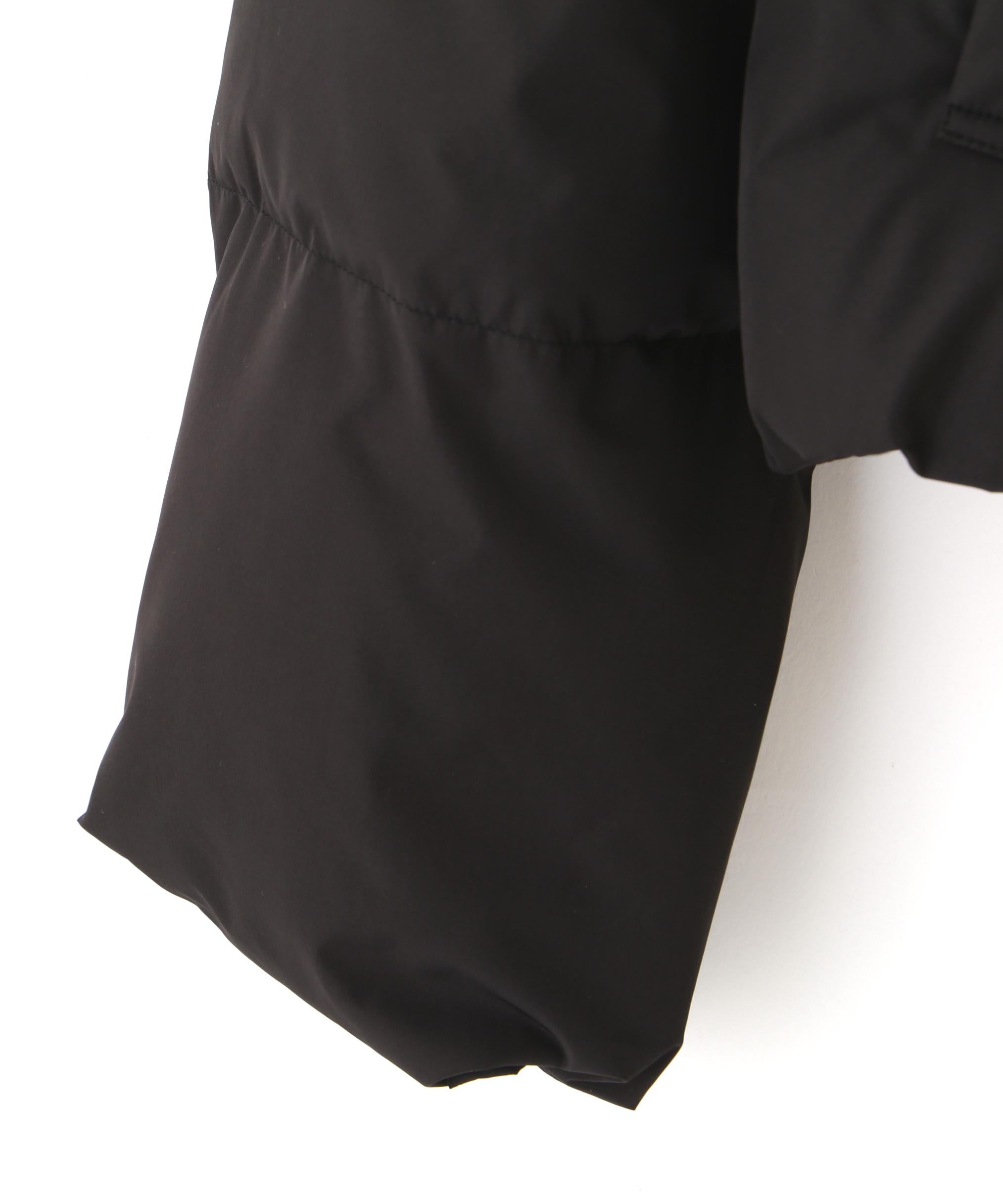 リボンダッフルダウン ブラック