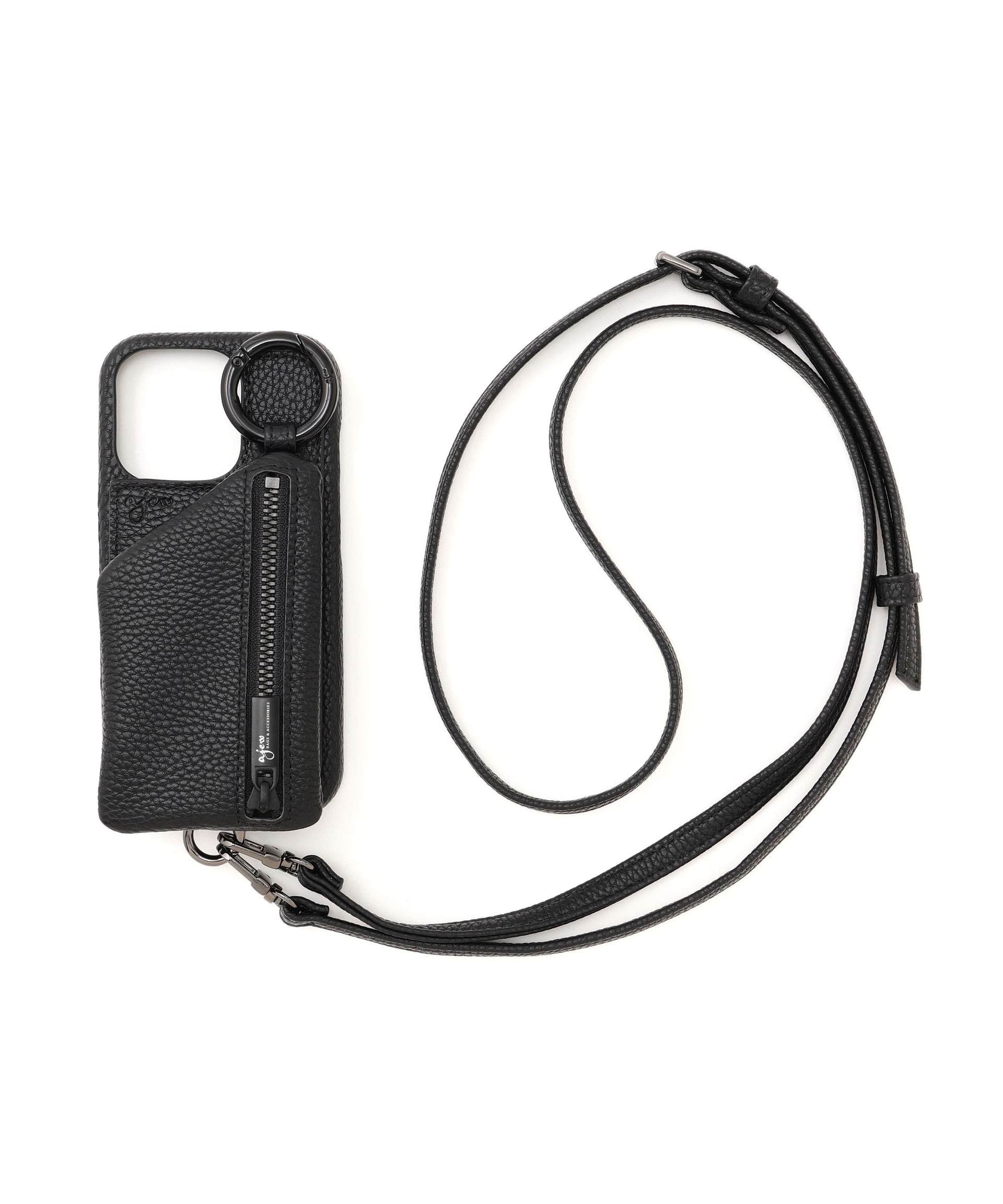 ajew/エジュー/別注iPhone16/16Pro/17/17Pro ブラック