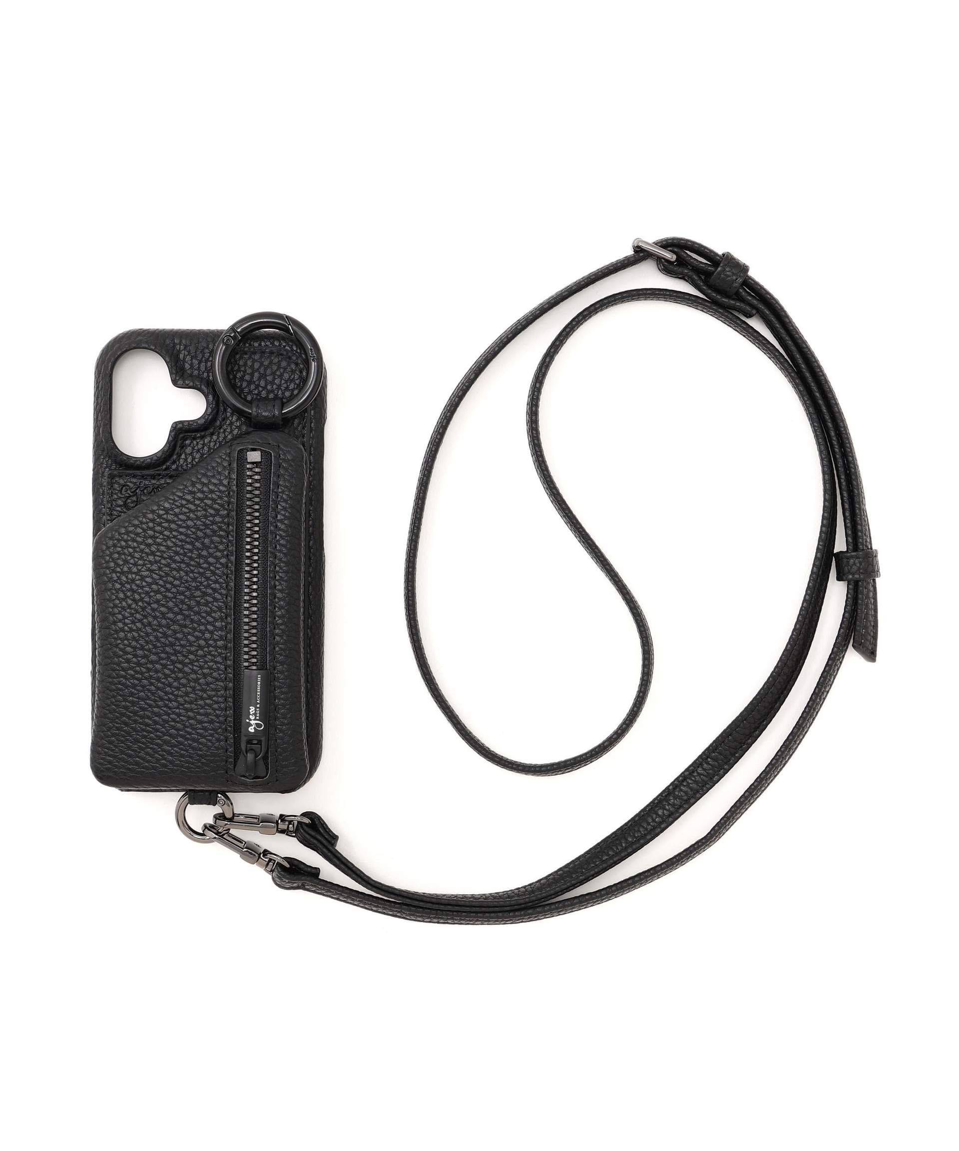 ajew/エジュー/別注iPhone16/16Pro/17/17Pro ブラック