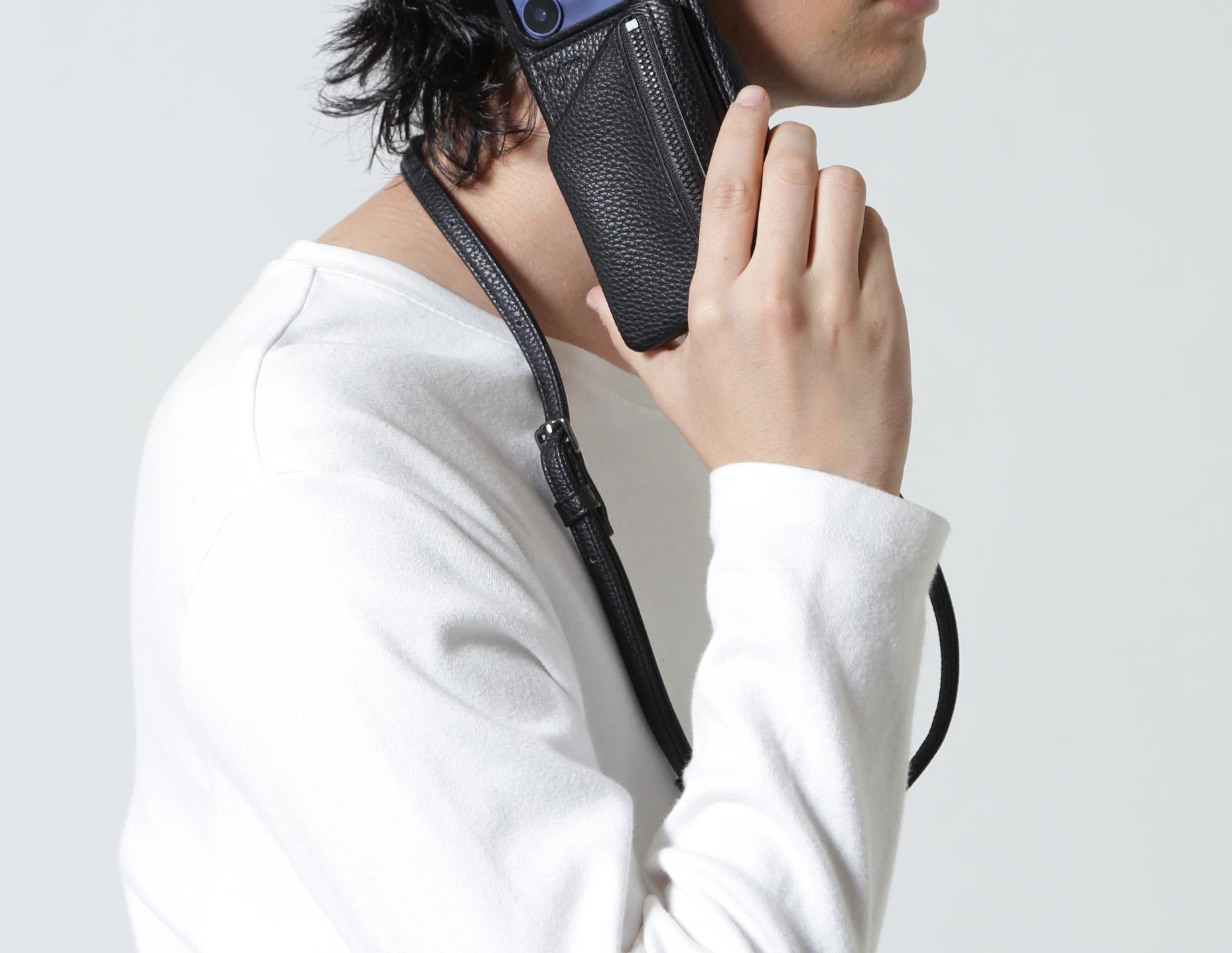 ajew/エジュー/別注iPhone16/16Pro/17/17Pro ブラック