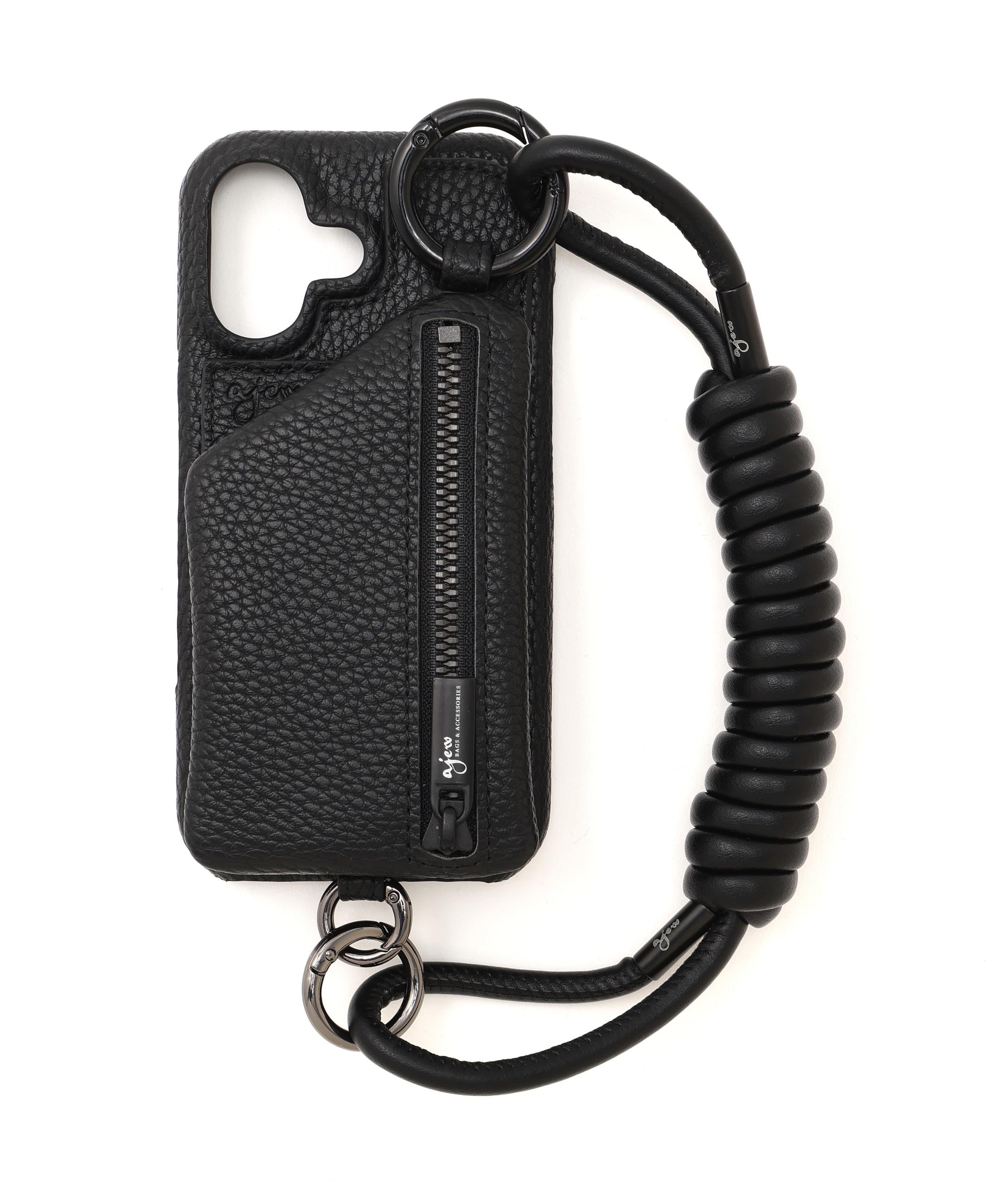 ajew/エジュー/別注iPhone16/16Pro/17/17Pro ブラック