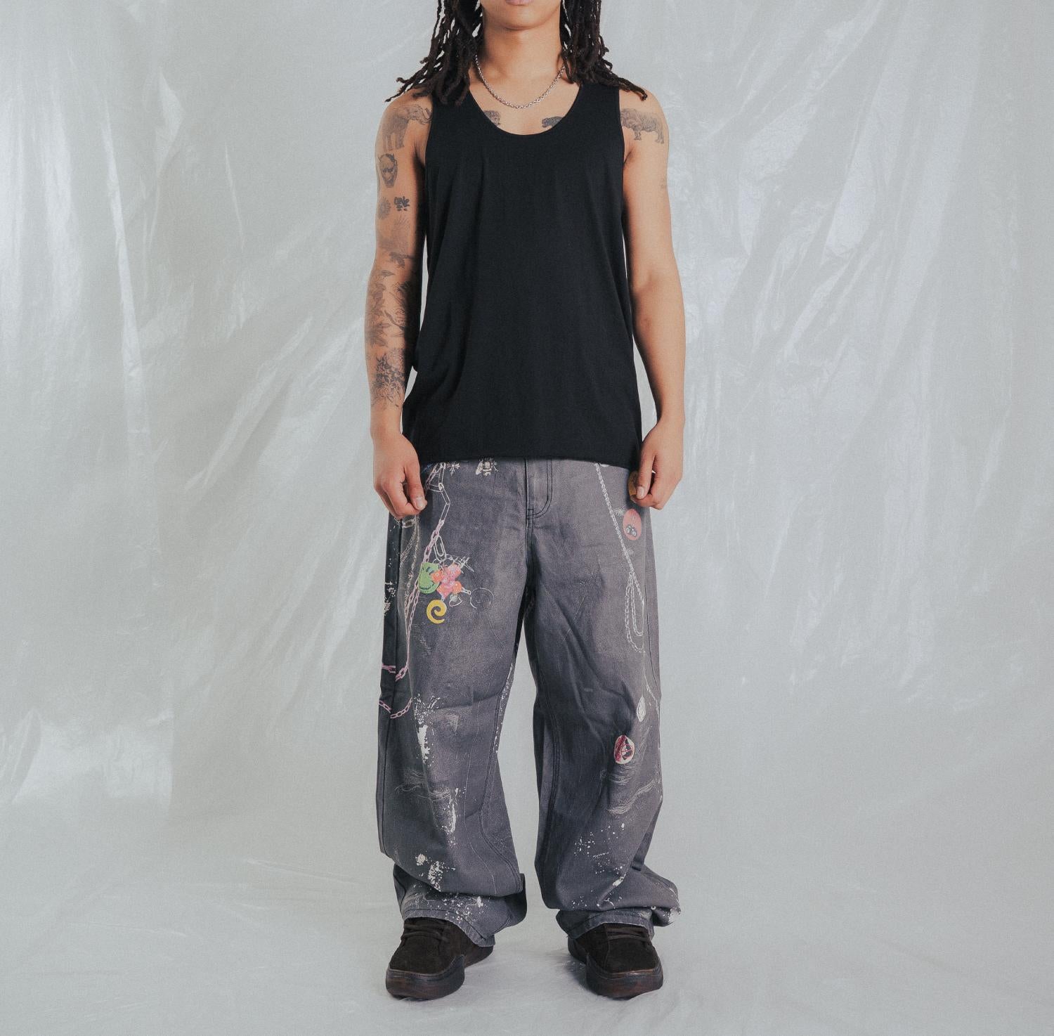 FR(13)NDS/フレンズ/AO TANKTOP ブラック