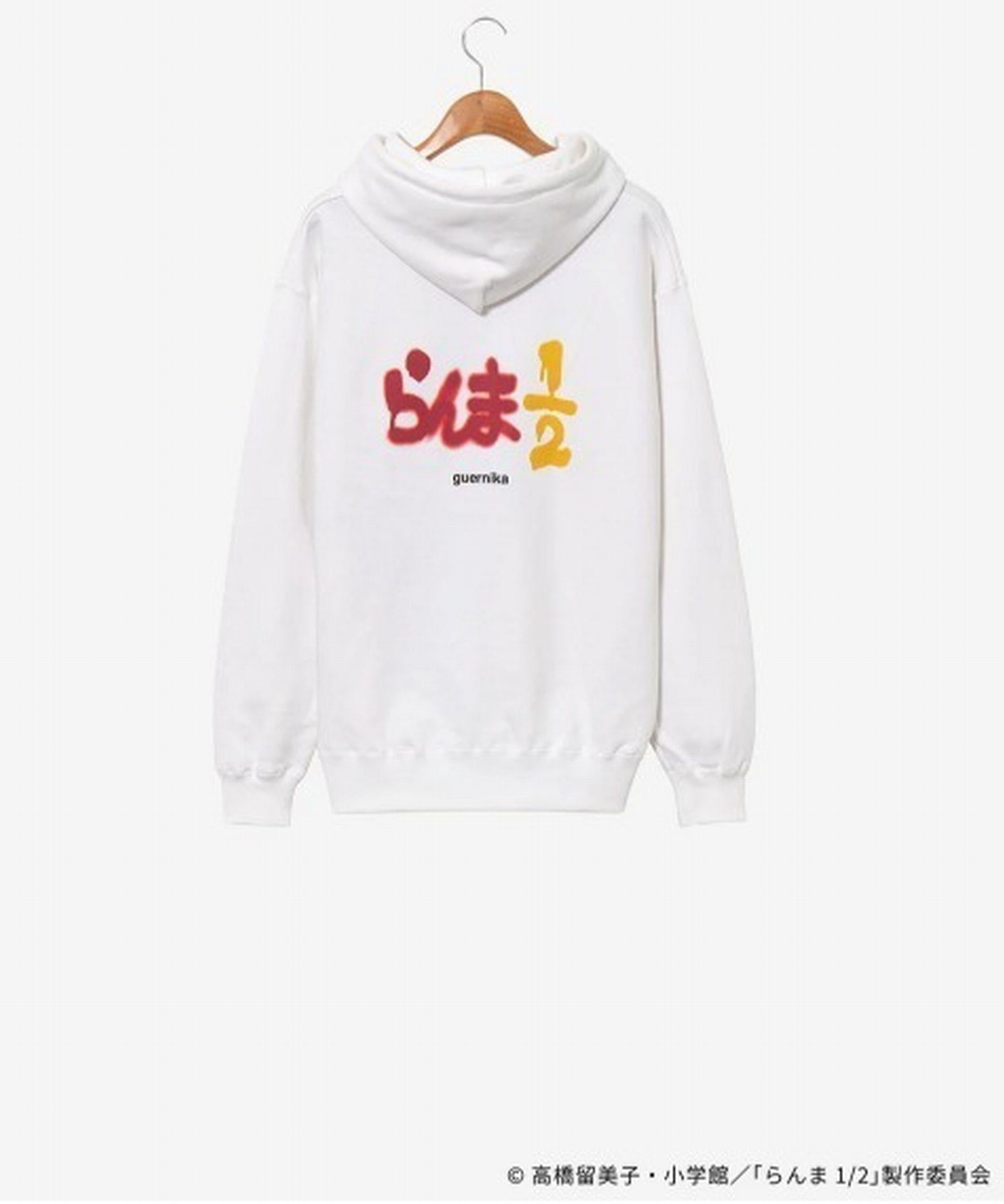 らんま1/2 Paint Hoodie / らんま ホワイト