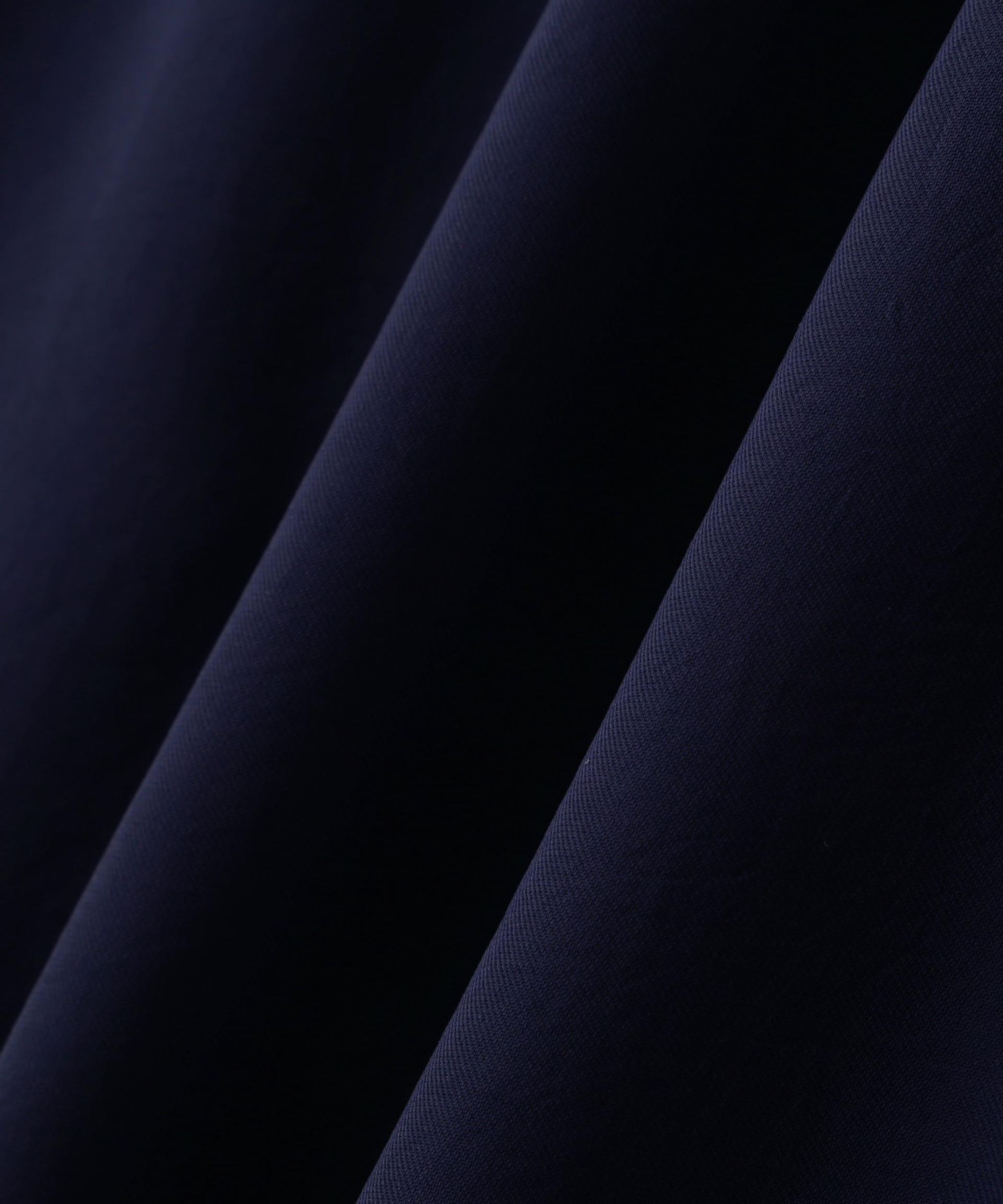 ◆スリーブシャーリングワンピース ネイビー