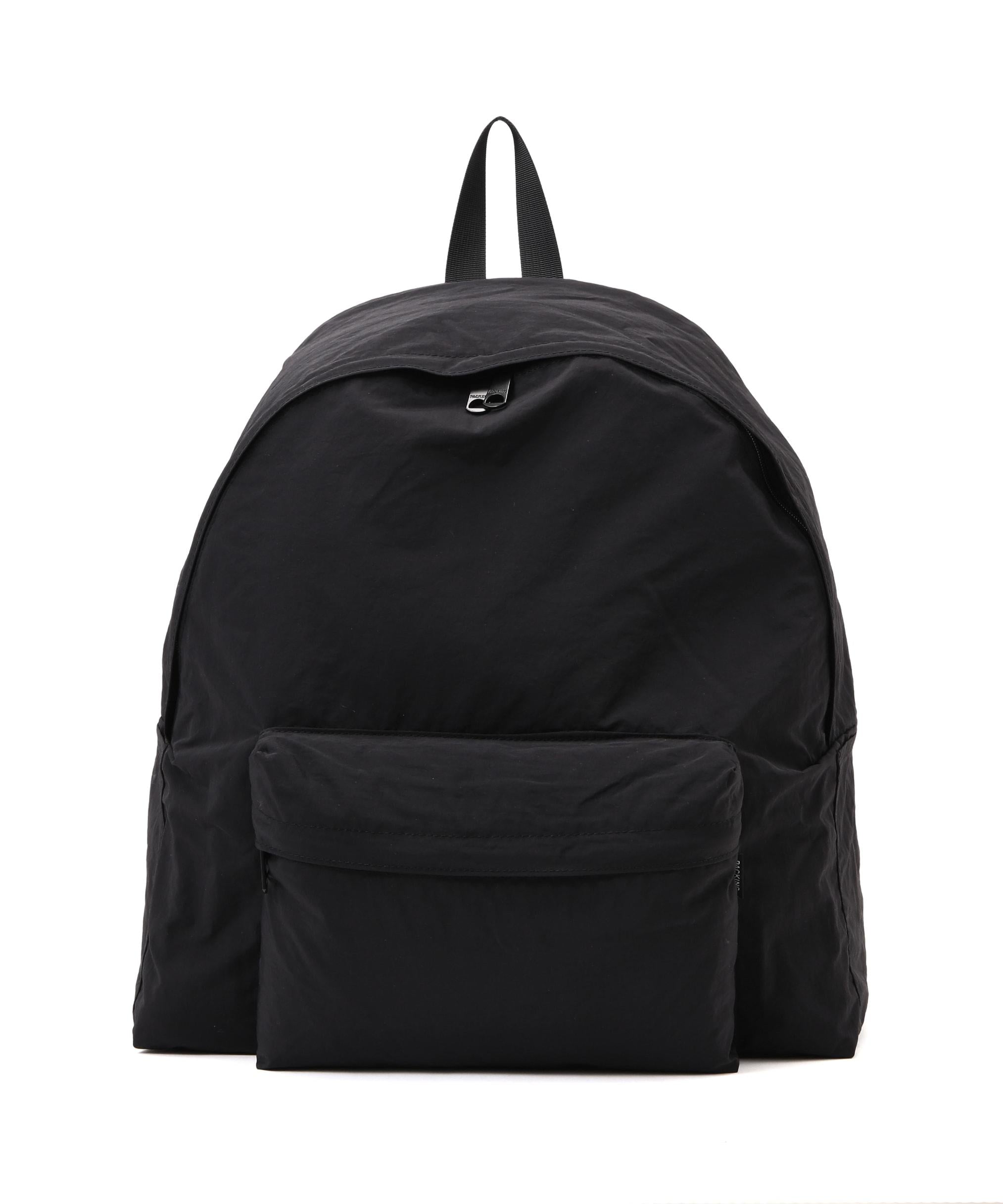 PACKING/パッキング/LIGHT LIGHT NYLON OXFO>D RACK PACK ブラック