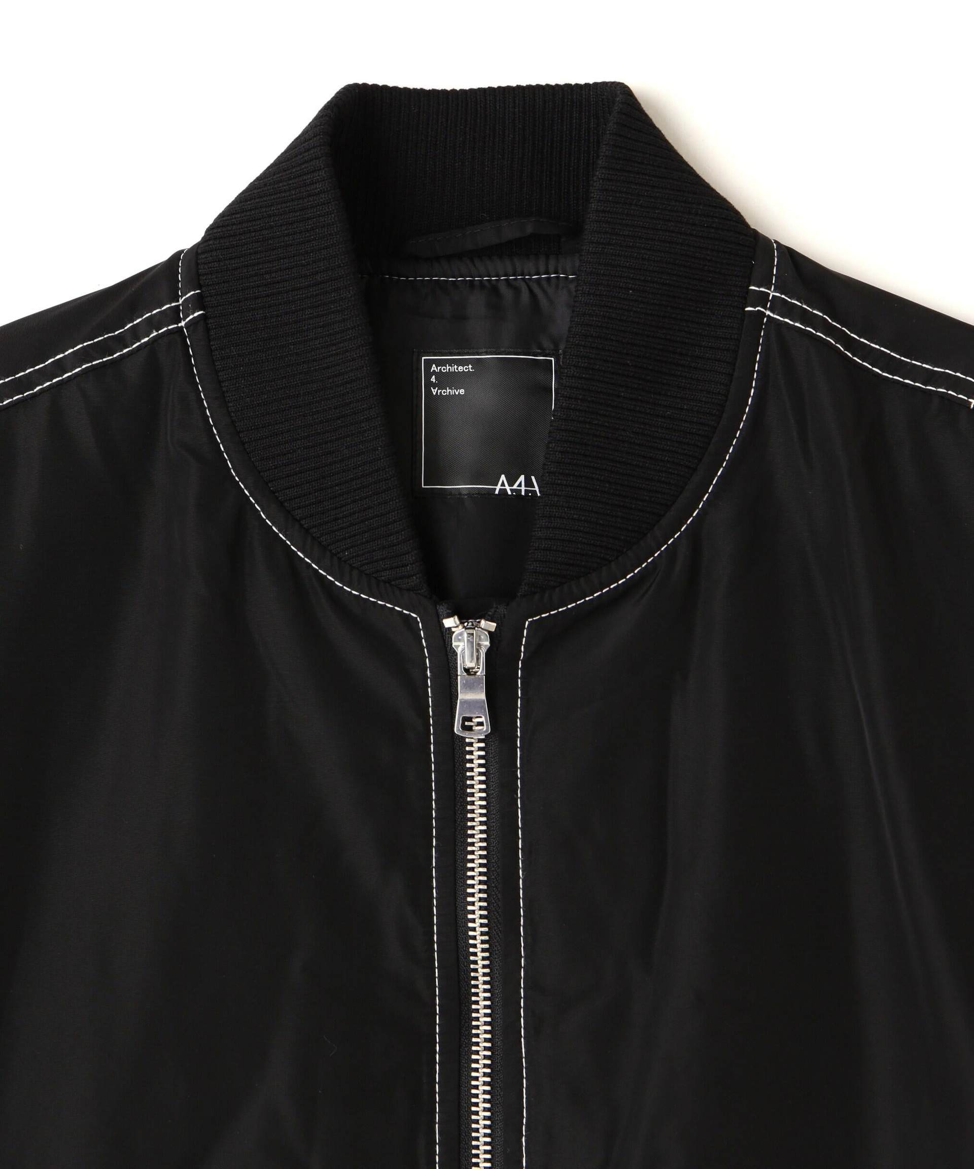 /A4A/エーフォーエー/MA-1 ブラック