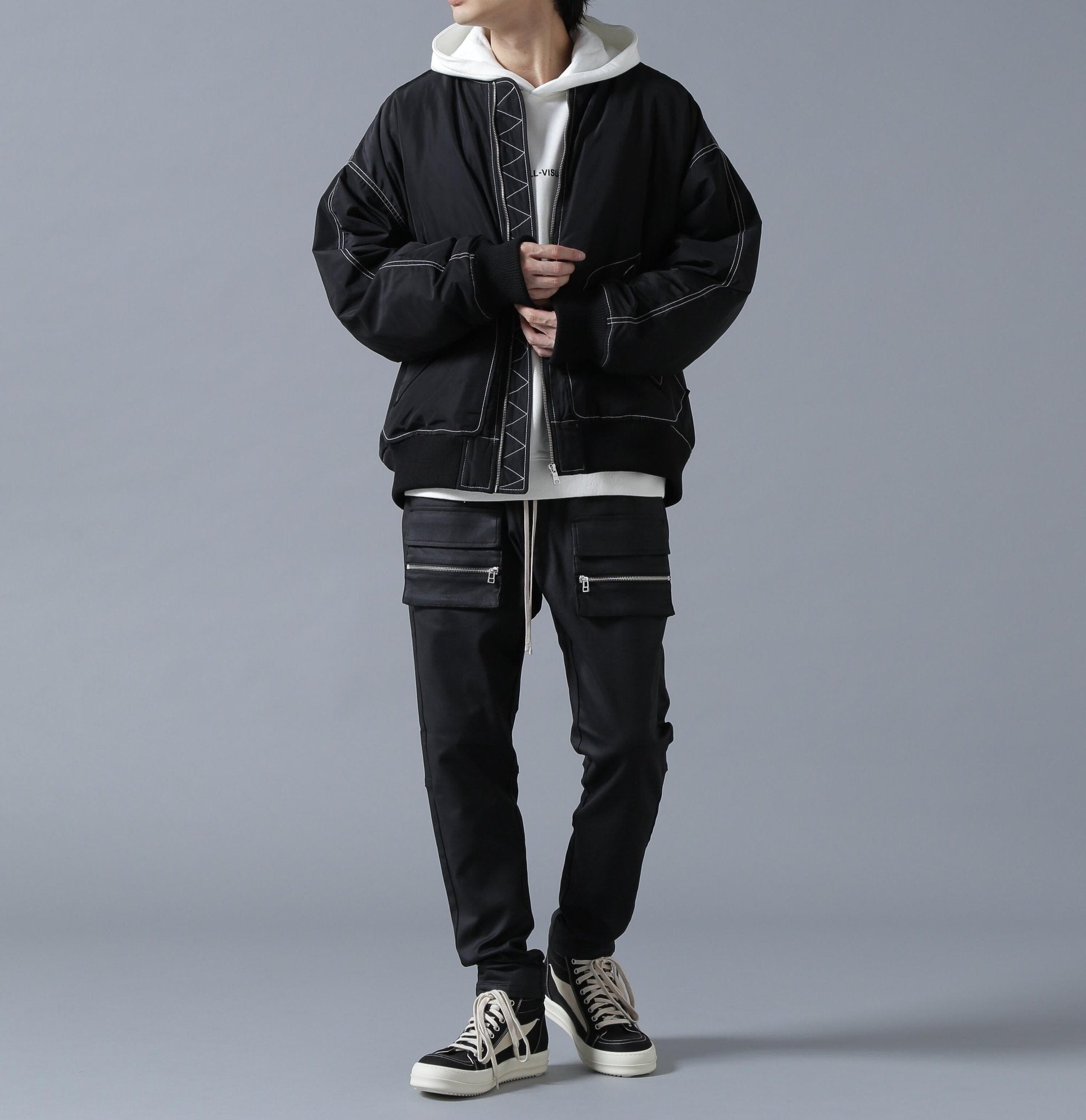 /A4A/エーフォーエー/MA-1 ブラック