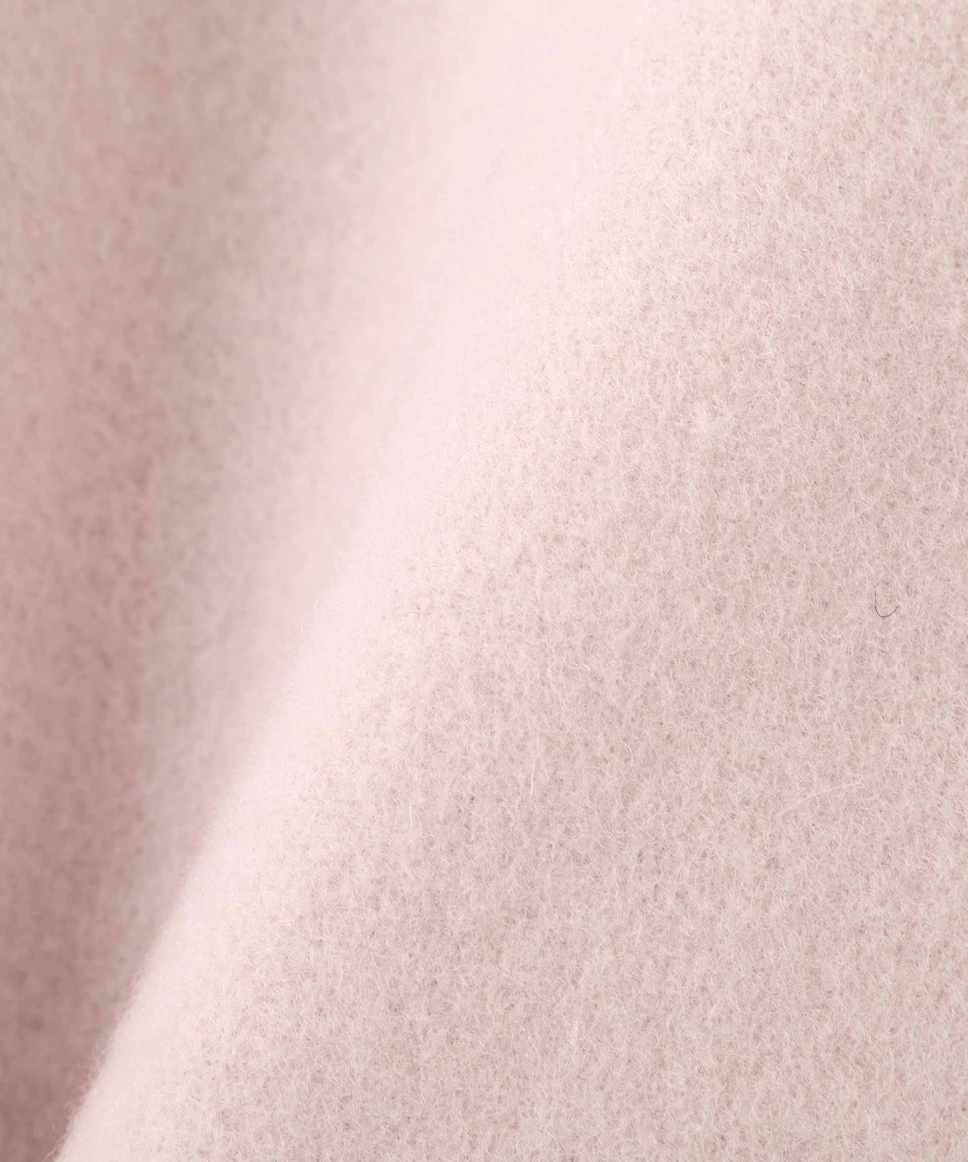 フェイクファー衿付ジャケット ピンク