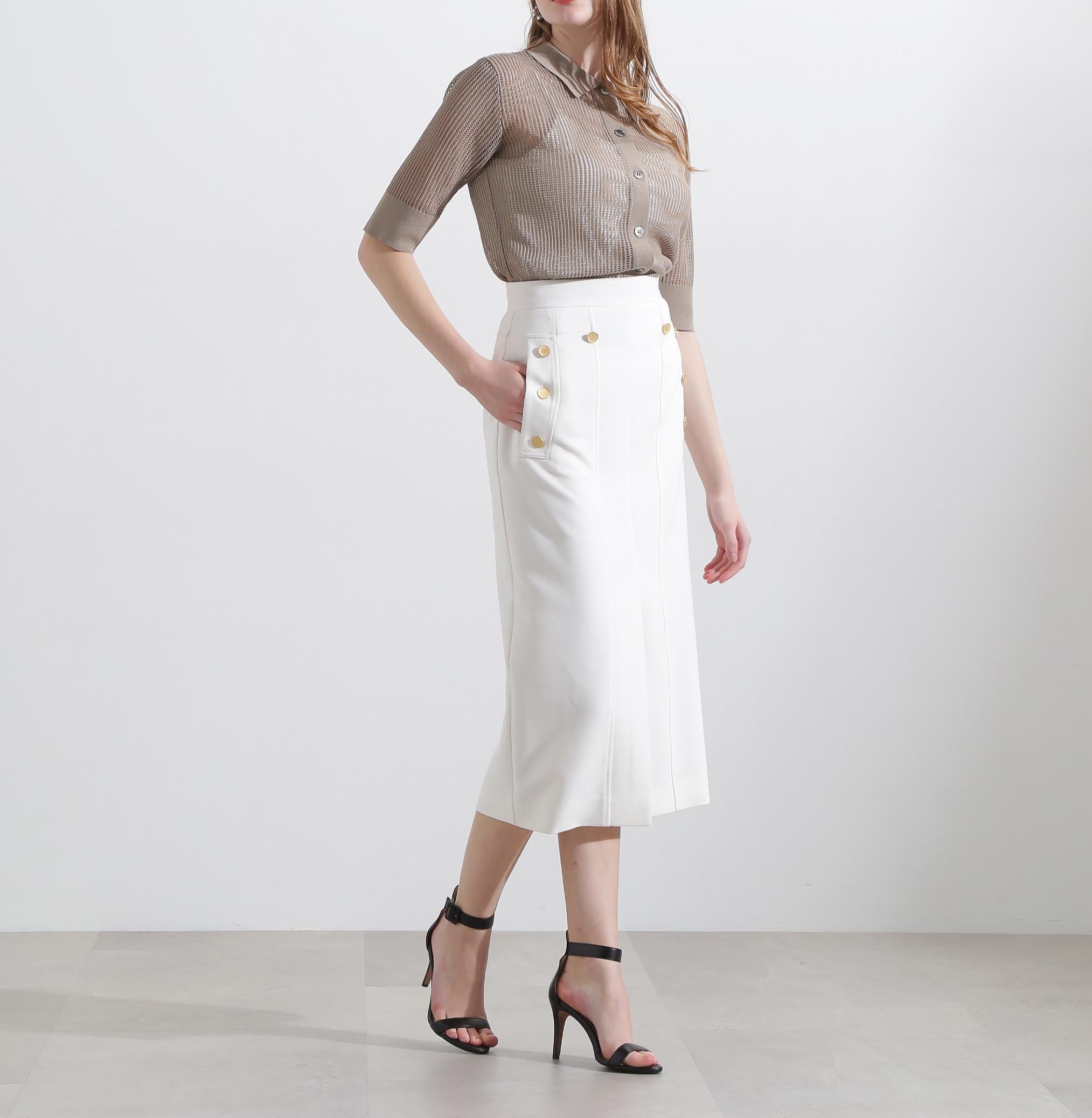 ◆シアーコンビカーディガン モカ6