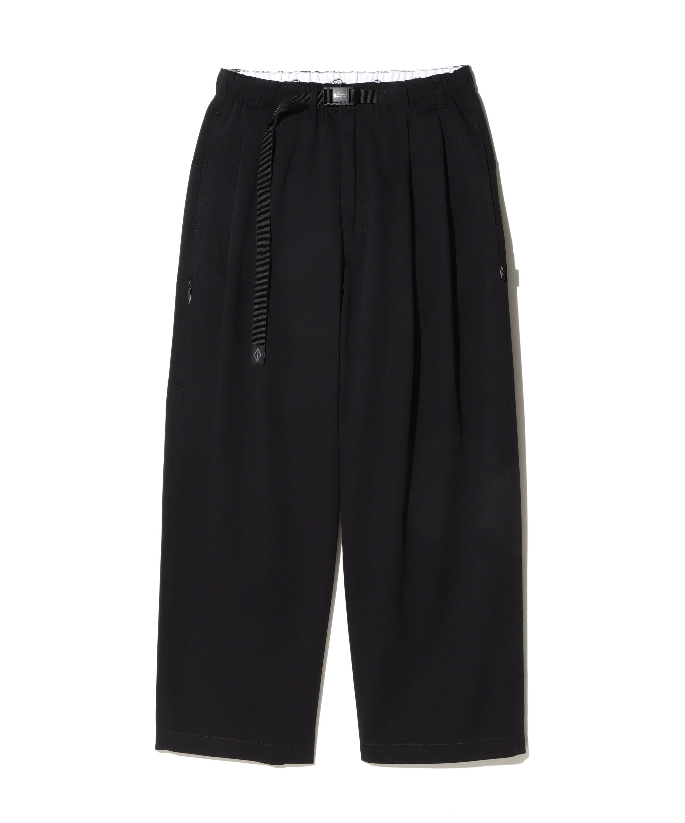 ×DICKIES/ディッキーズ/EXT>A MILE TUCK PANTS ブラック