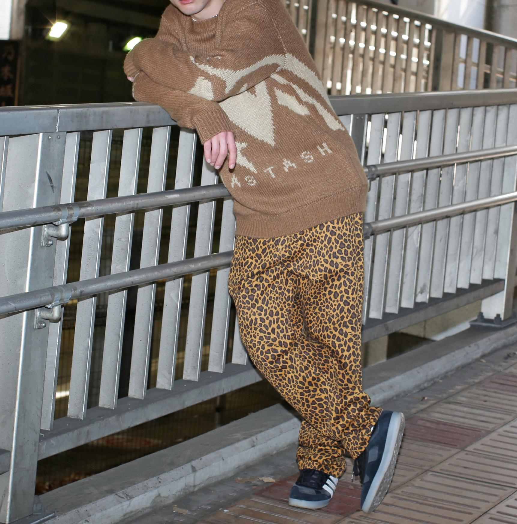 MANASTASH/マナスタッシュ/CHILLIWACK PANTS LEOPARD ブラウン