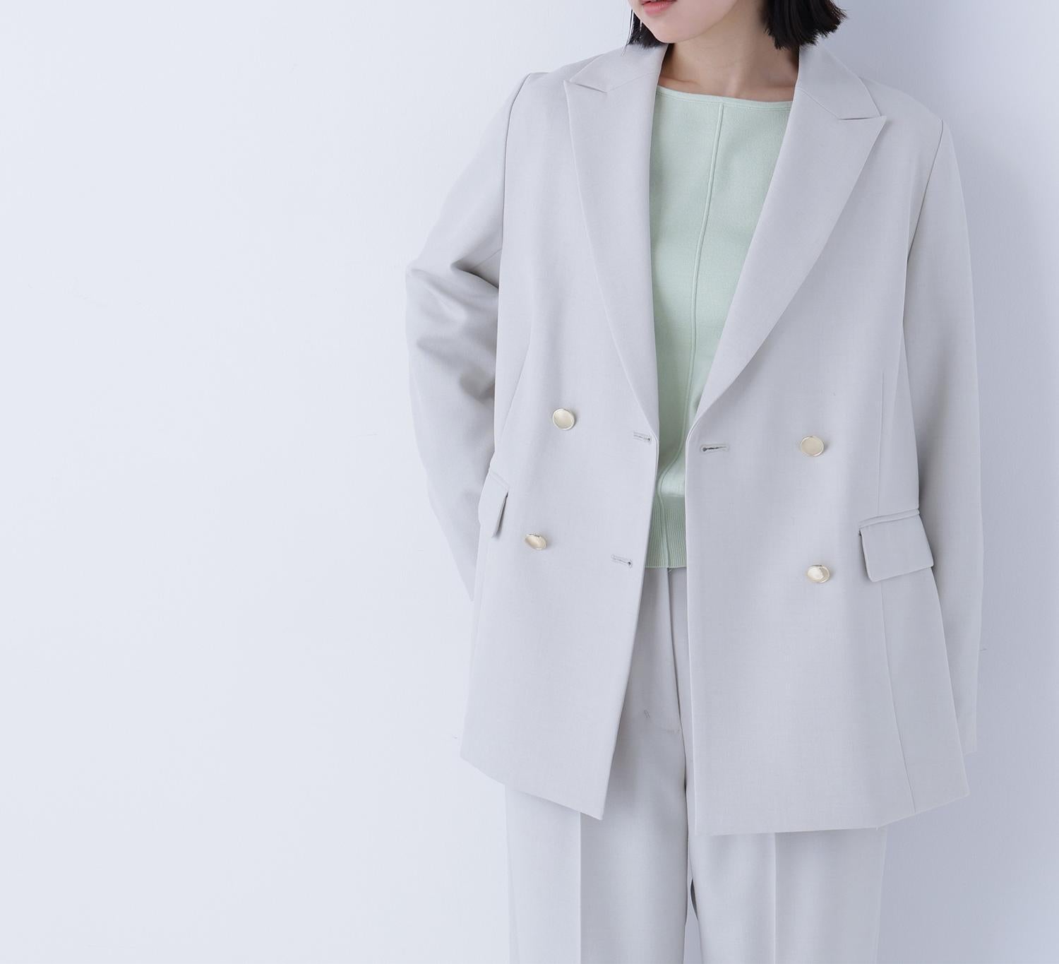 フロントラインドルマンニット ライトグリーン