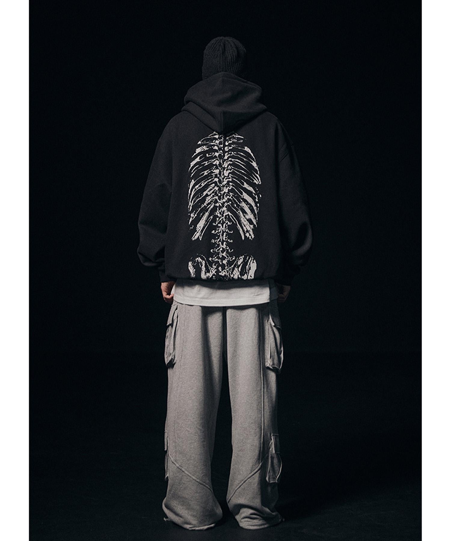 NOT4NE>D/ノットフォーナード/INCISION MULTI CA>GO SWEAT PANTS グレー