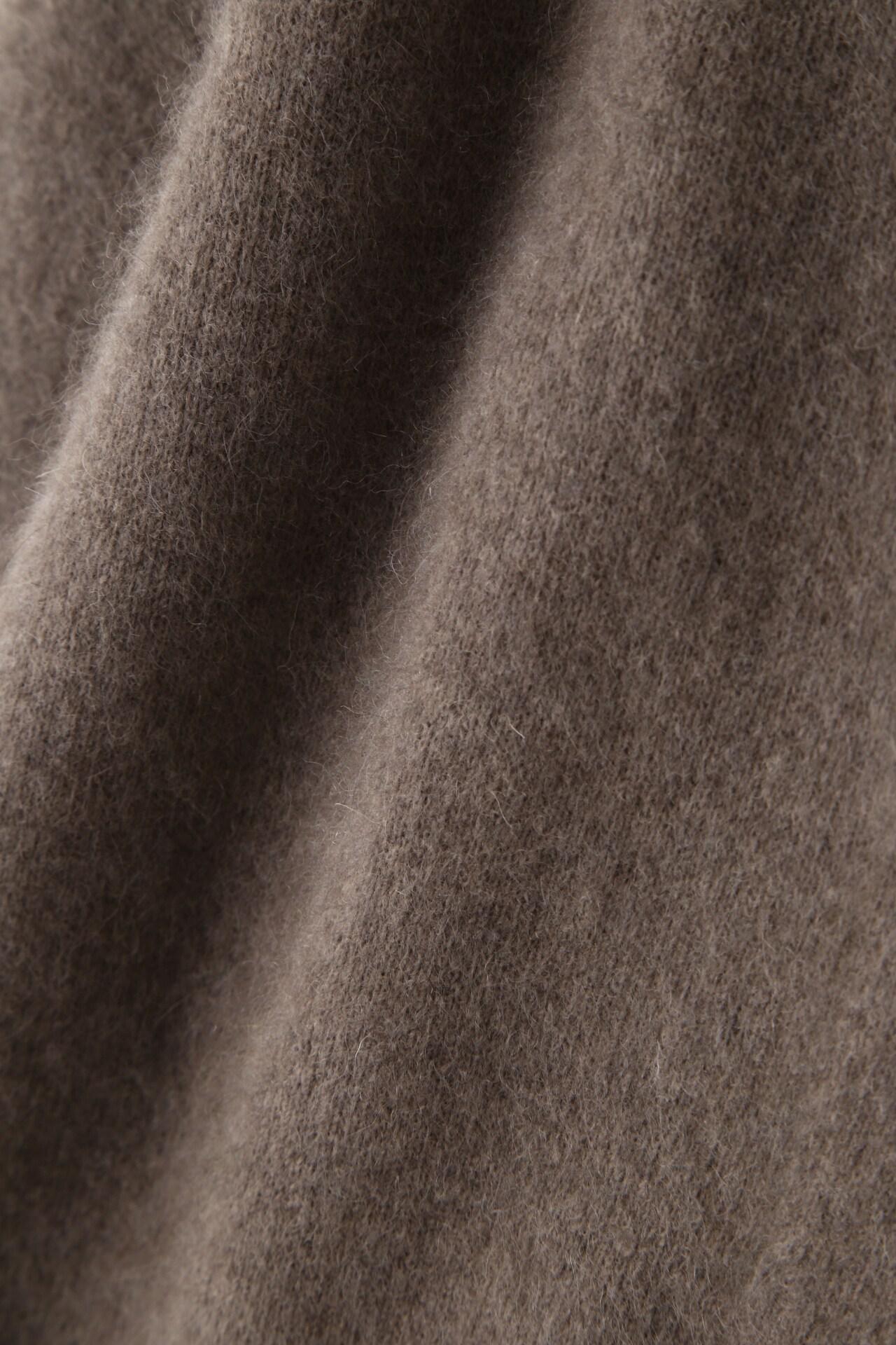 ◆ZIPカーディガン モカ6