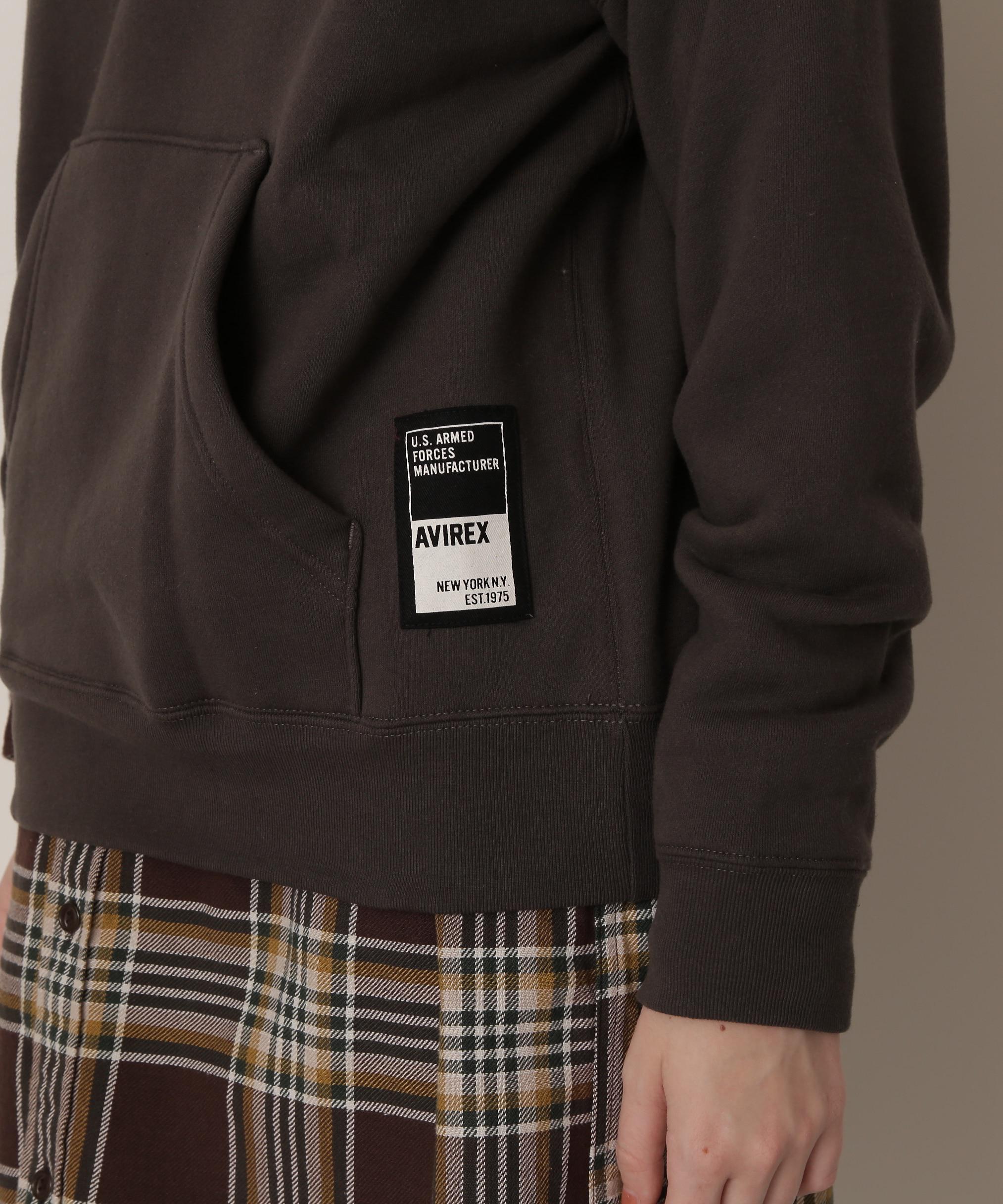 Aスター プルパーカー/ A STAR PULL PARKA チャコール