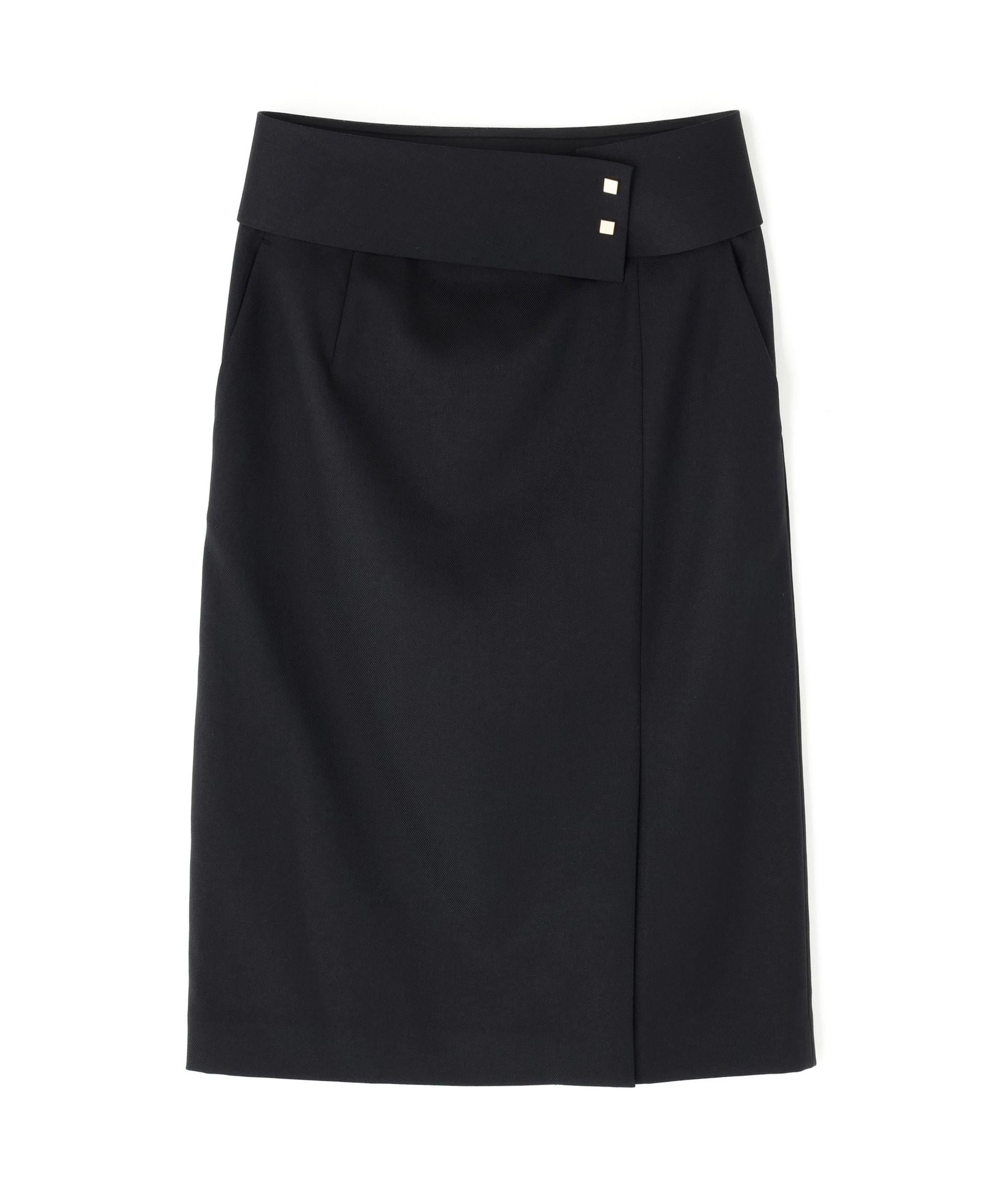 ◆ワイドベルト付きスカート ブラック