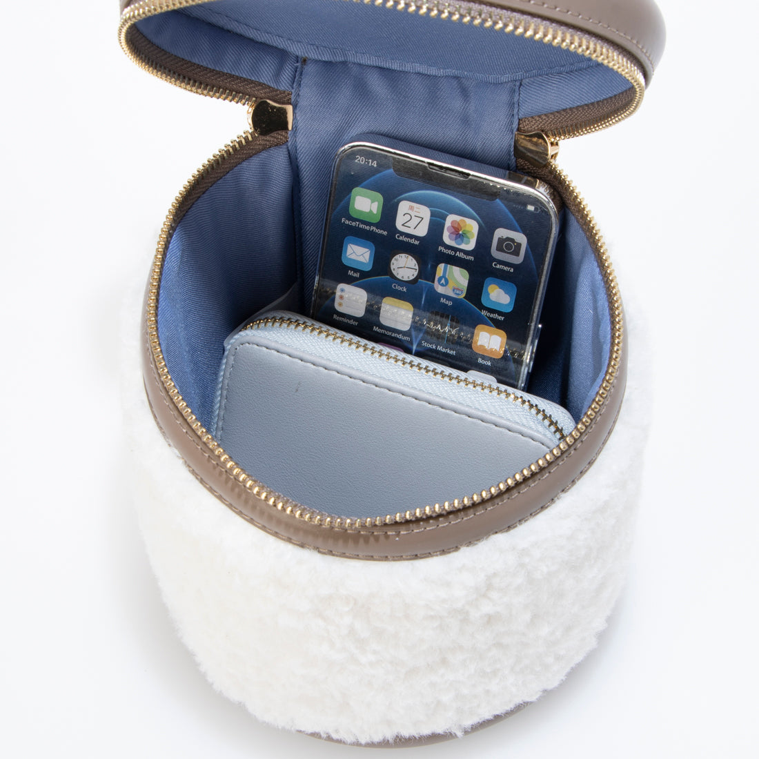 トゥエルブアジェンダ 12Twelve Agenda エコファー2wayサークルバニティバッグ