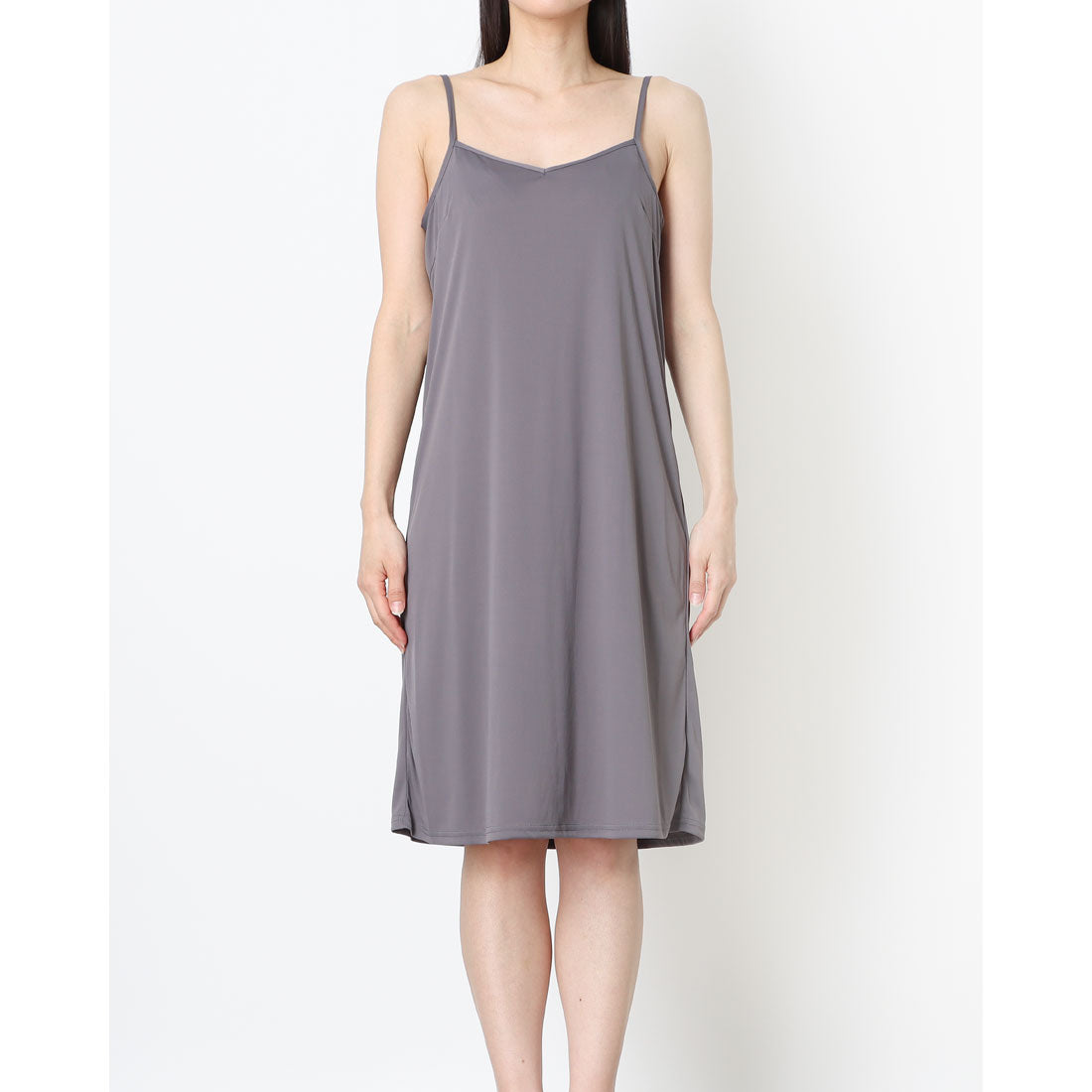 トゥエルブアジェンダ 12Twelve Agenda フリルドッキングワンピース (グレー) グレー