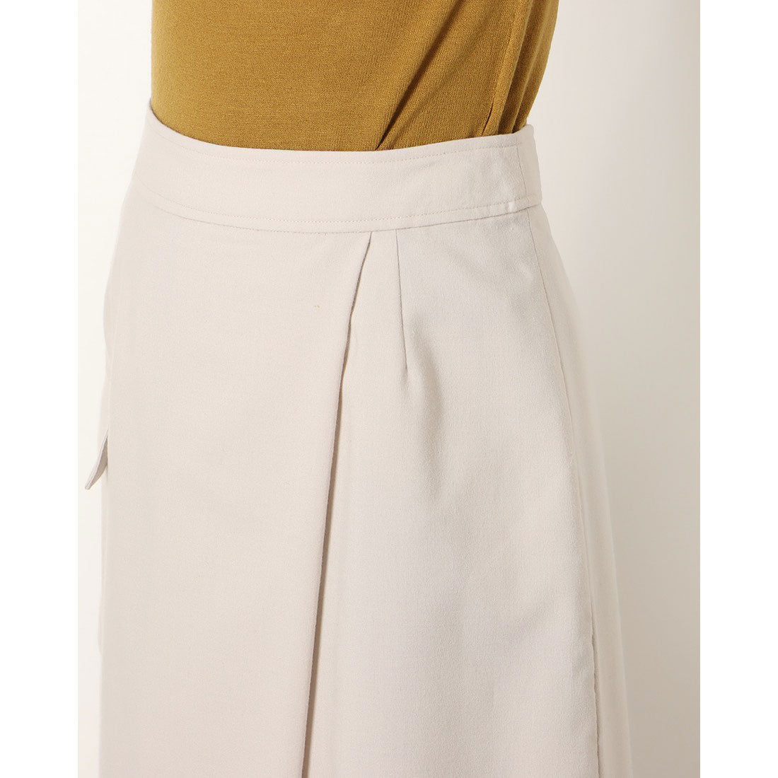 トゥエルブアジェンダ 12Twelve Agenda TRライト起毛片ポケット台形スカート