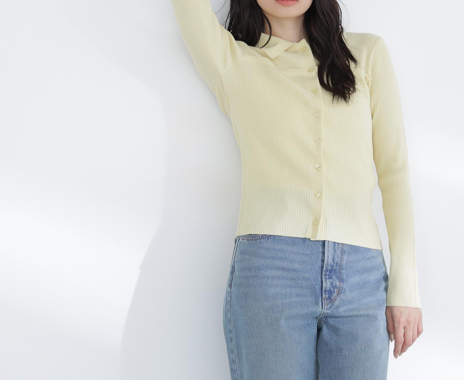 ヨーク切替ポロニット イエロー