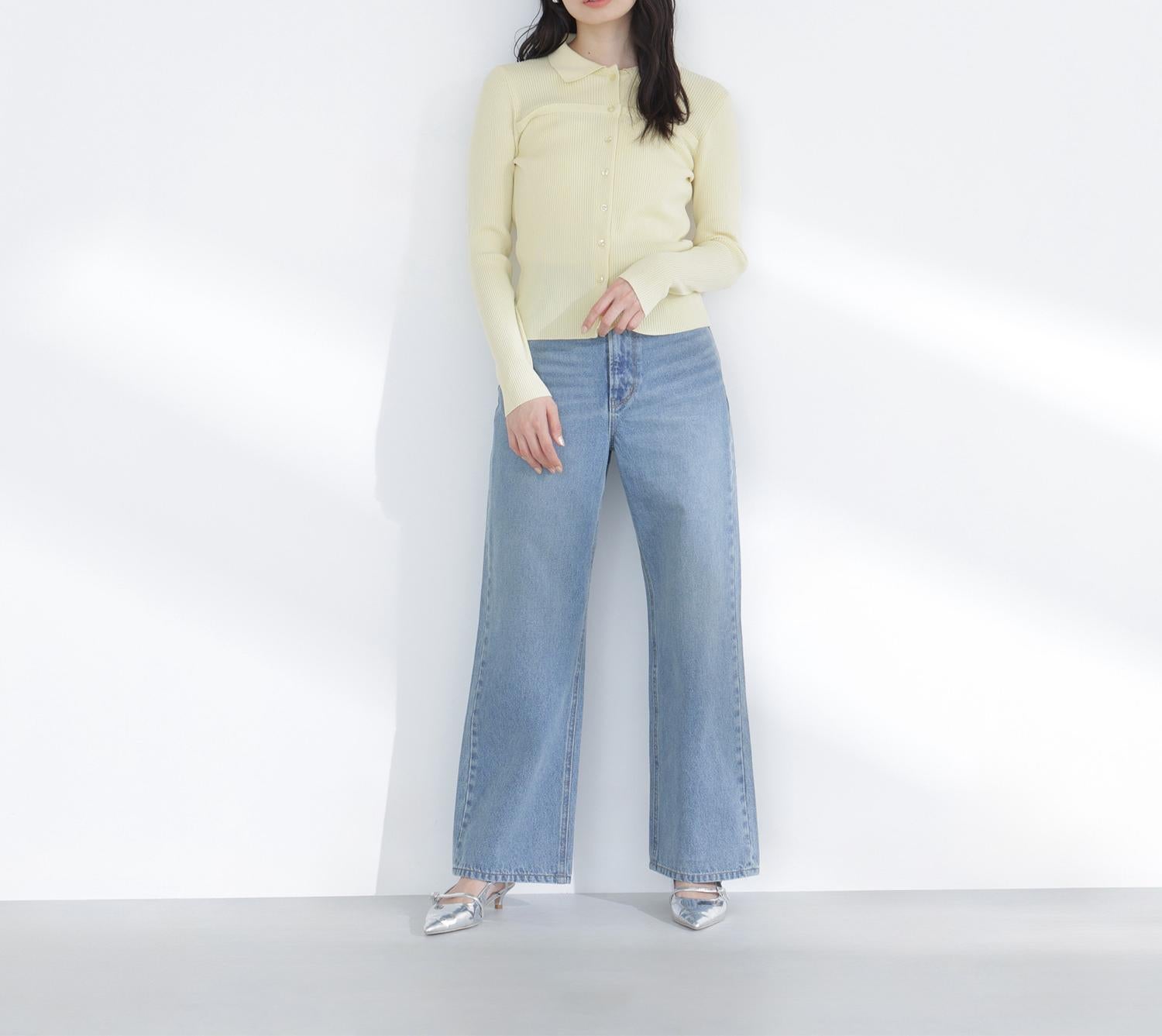 ヨーク切替ポロニット イエロー