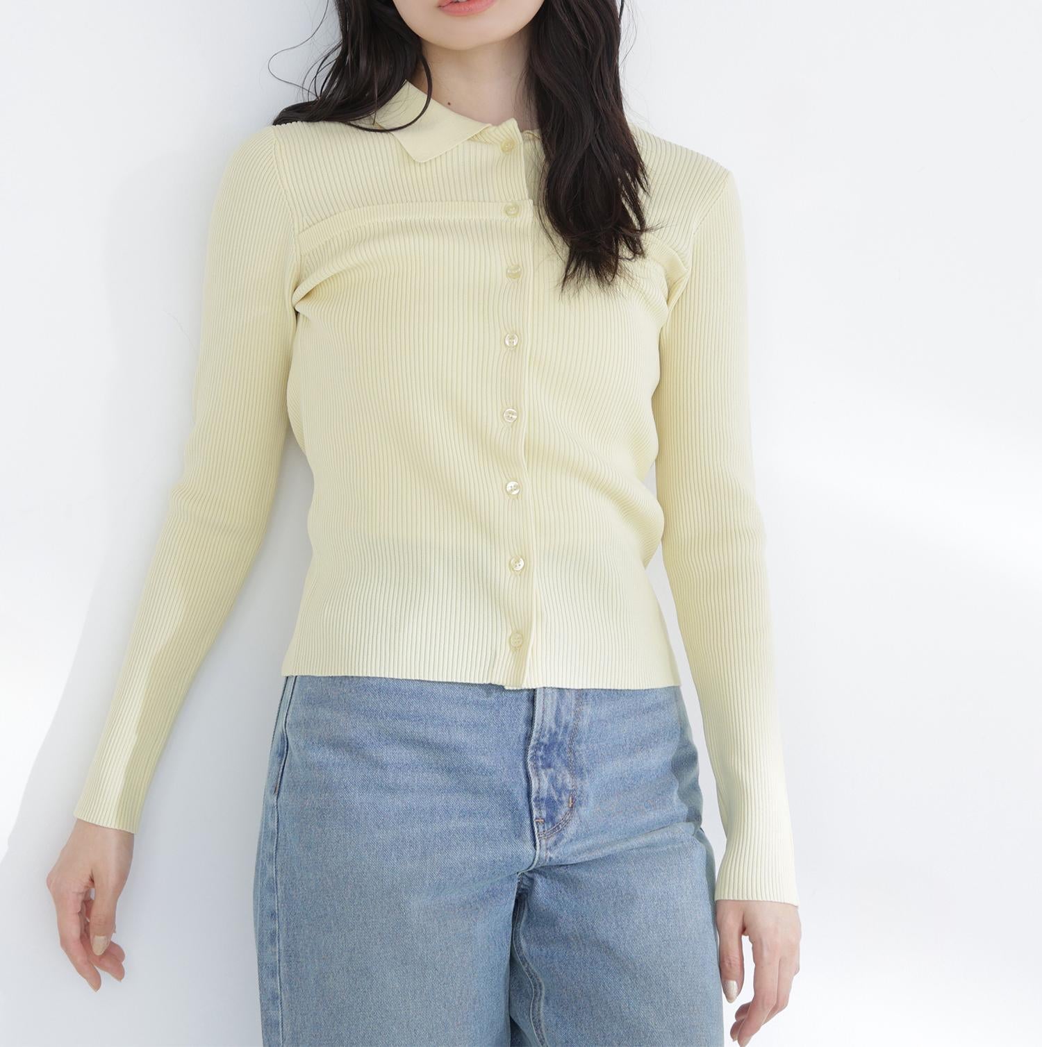 ヨーク切替ポロニット イエロー