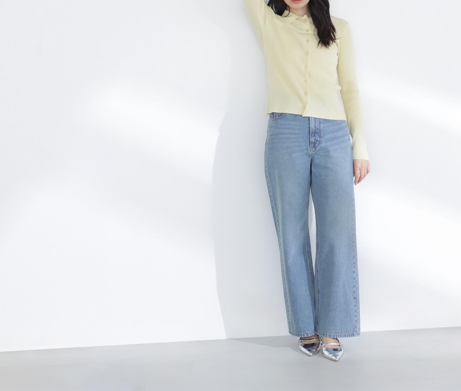 ヨーク切替ポロニット イエロー