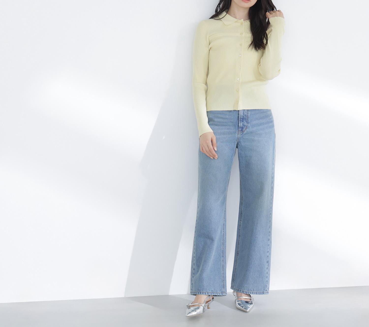 ヨーク切替ポロニット イエロー