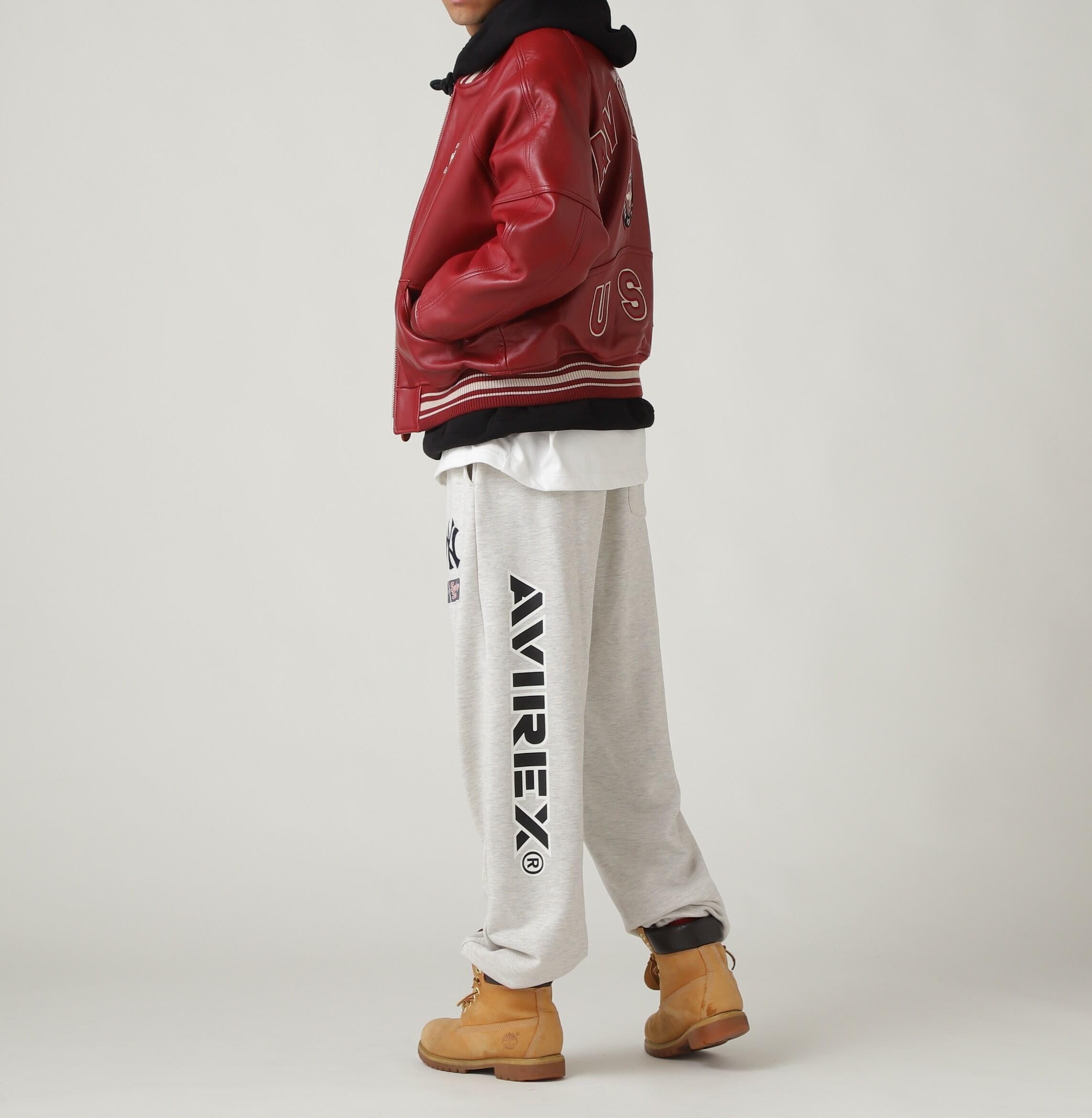 VA>SITY JACKET/ヴァーシティ ジャケット レッド