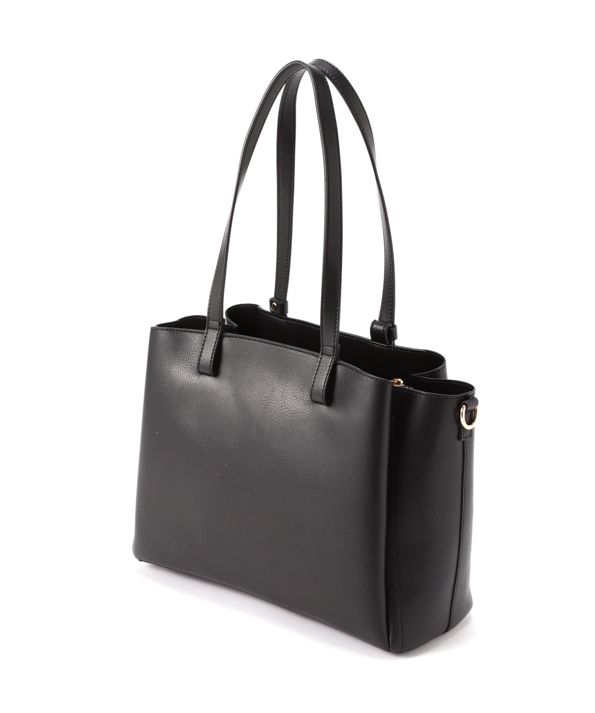 ドロップリボントートバッグ クロ