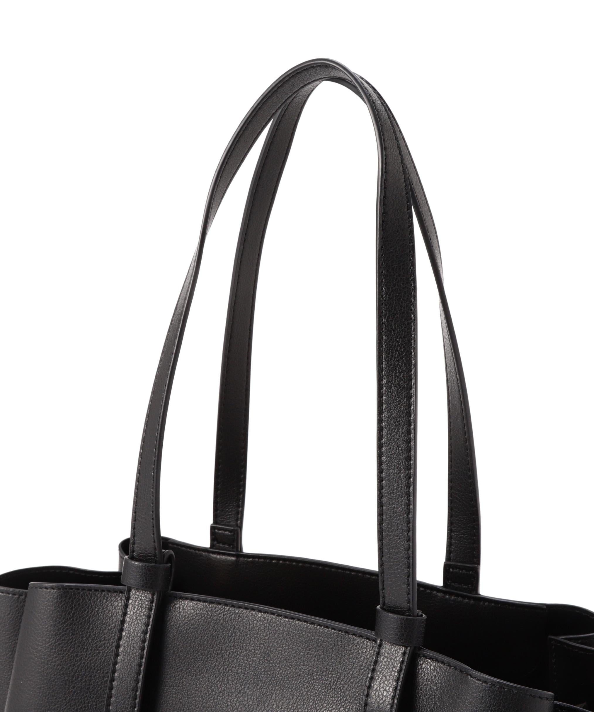 ドロップリボントートバッグ クロ