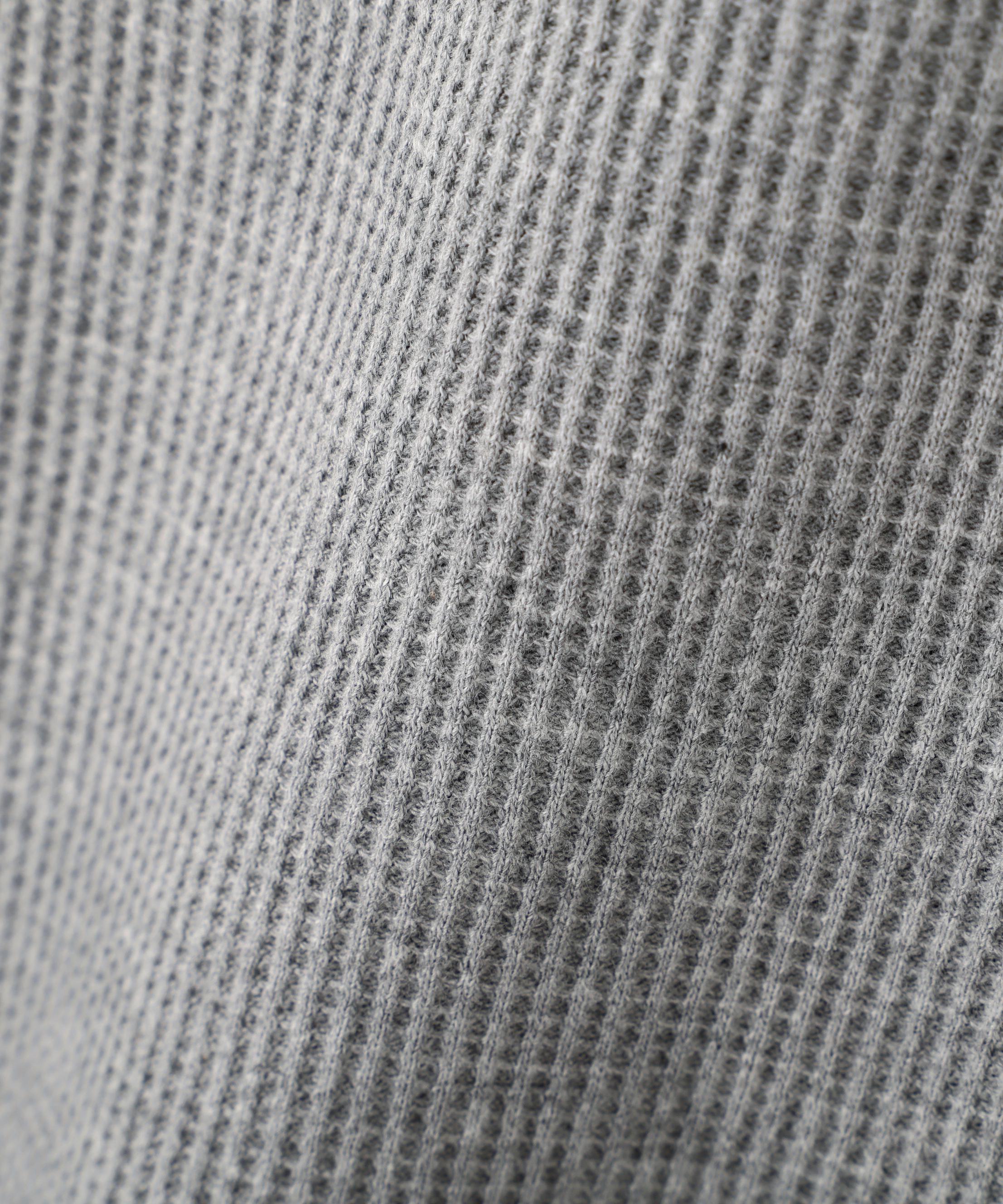 《DAILY/デイリー》THERMAL HENRY NECK T-SHIRT グレー