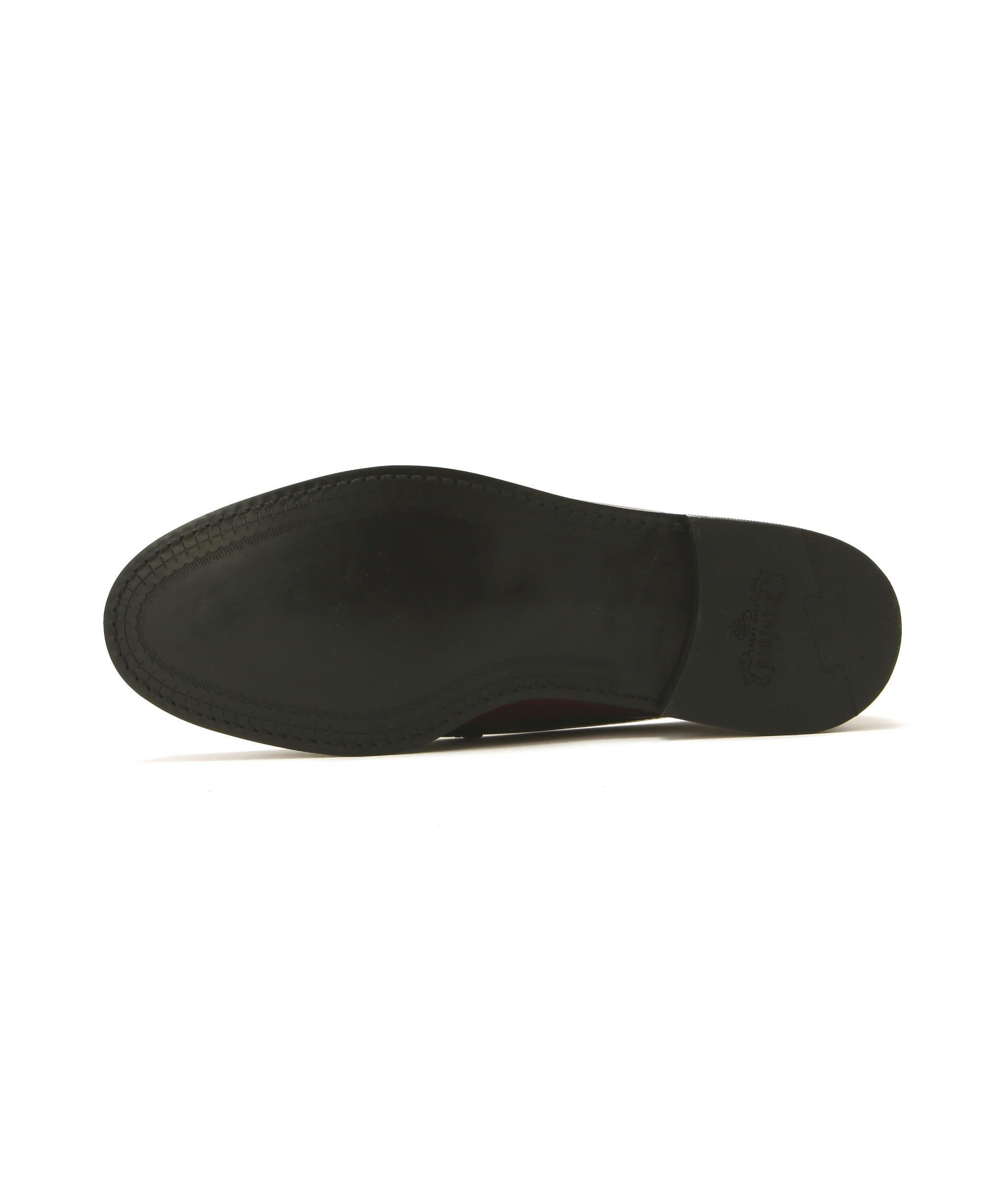The Kenford Fineshoes/MENS COMBI LOAFERS / DARK BROWN WHITE ブラウン