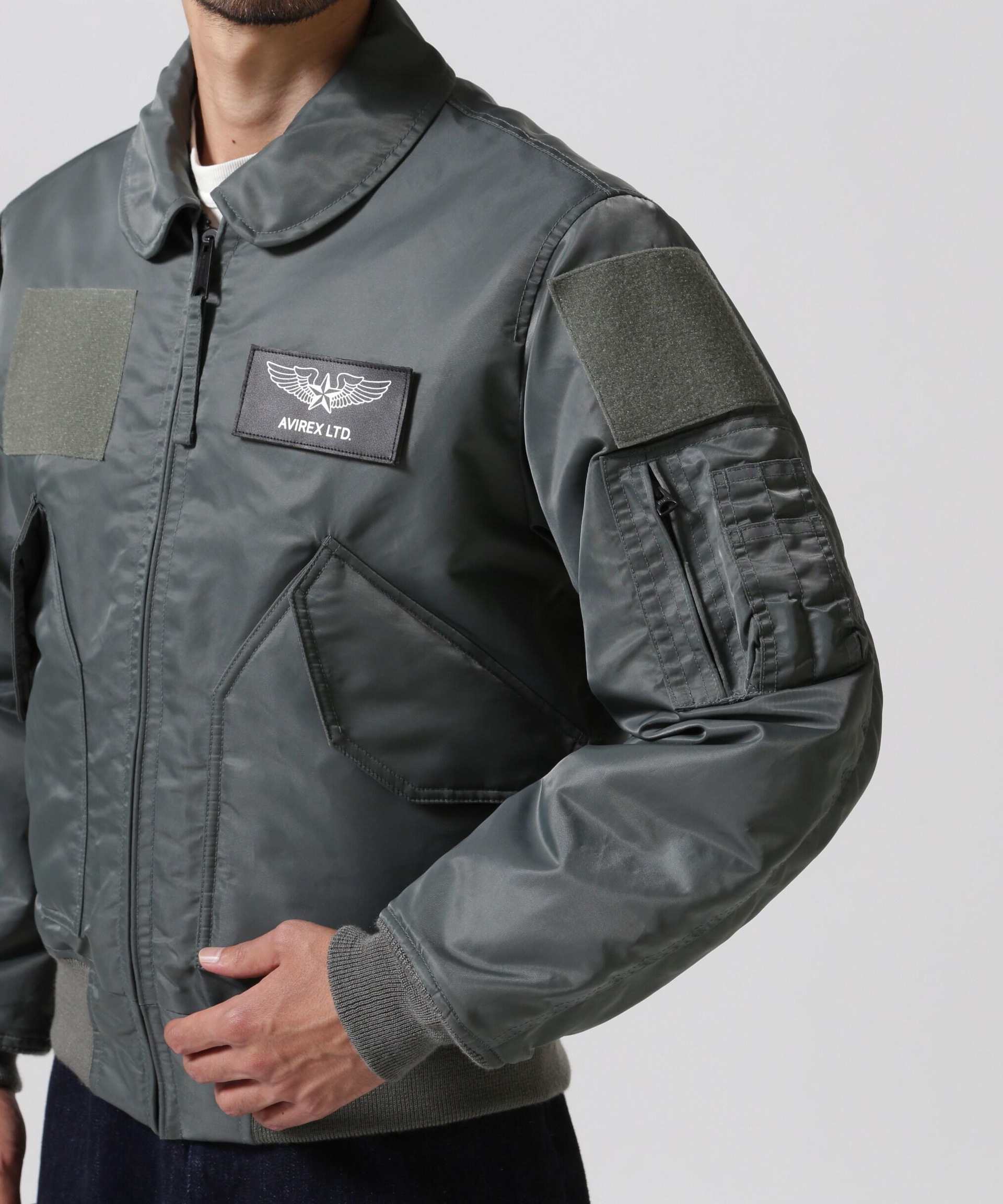《直営店限定》CWU-45P PATCH ATTACHMENT / CWU-45P パッチ アタッチメント / AVI>EX セージ1