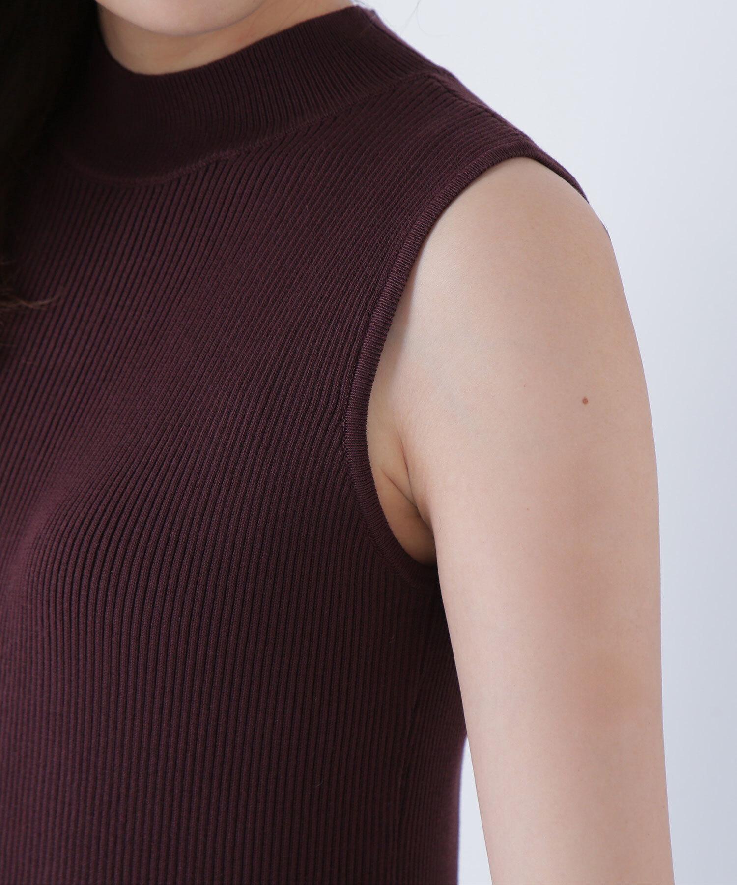 フィルムラメカーデセットニットワンピース ブラウン×ミックス2