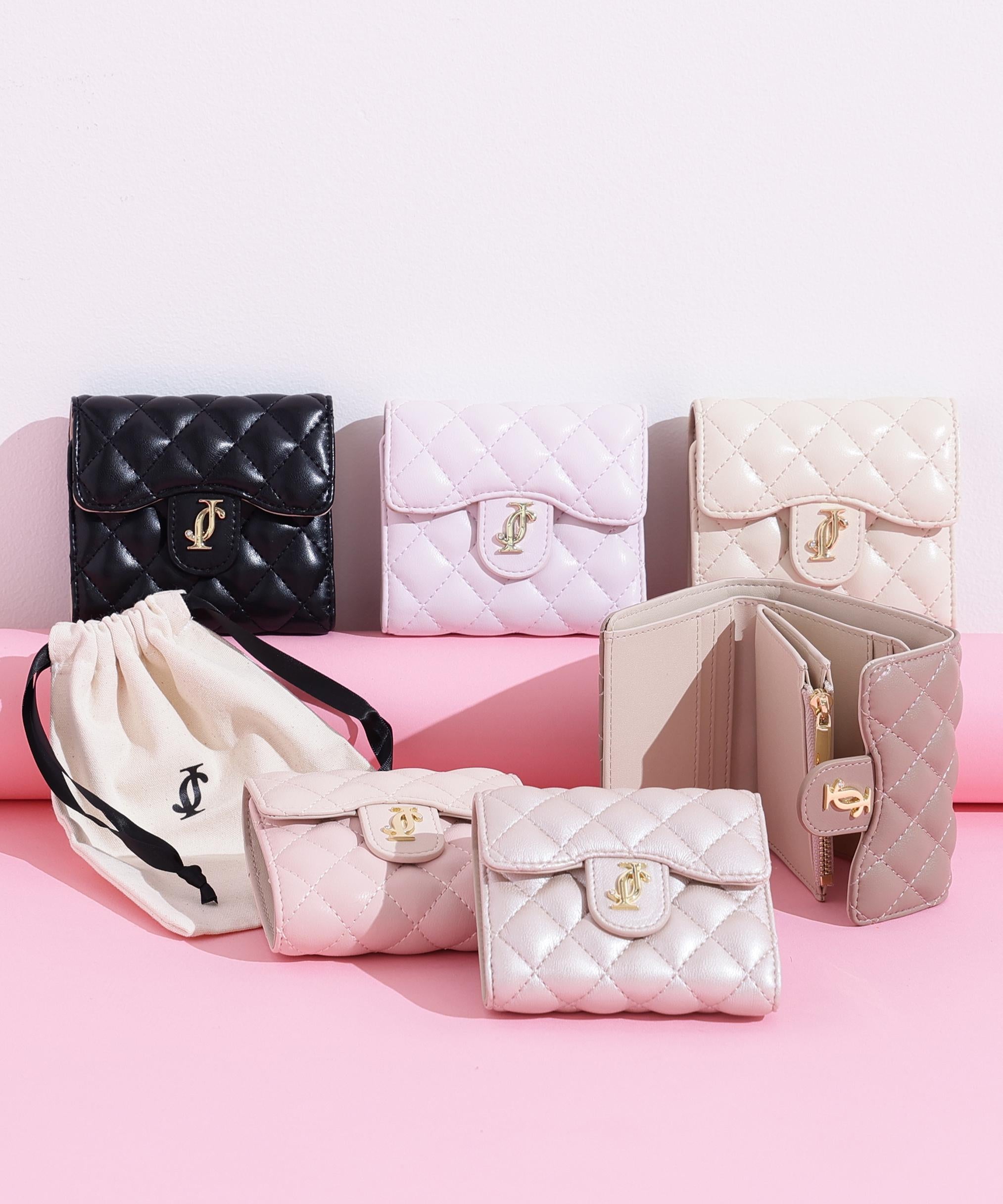 クロスJキルトウォレットシリーズ ミニ財布 ホワイト