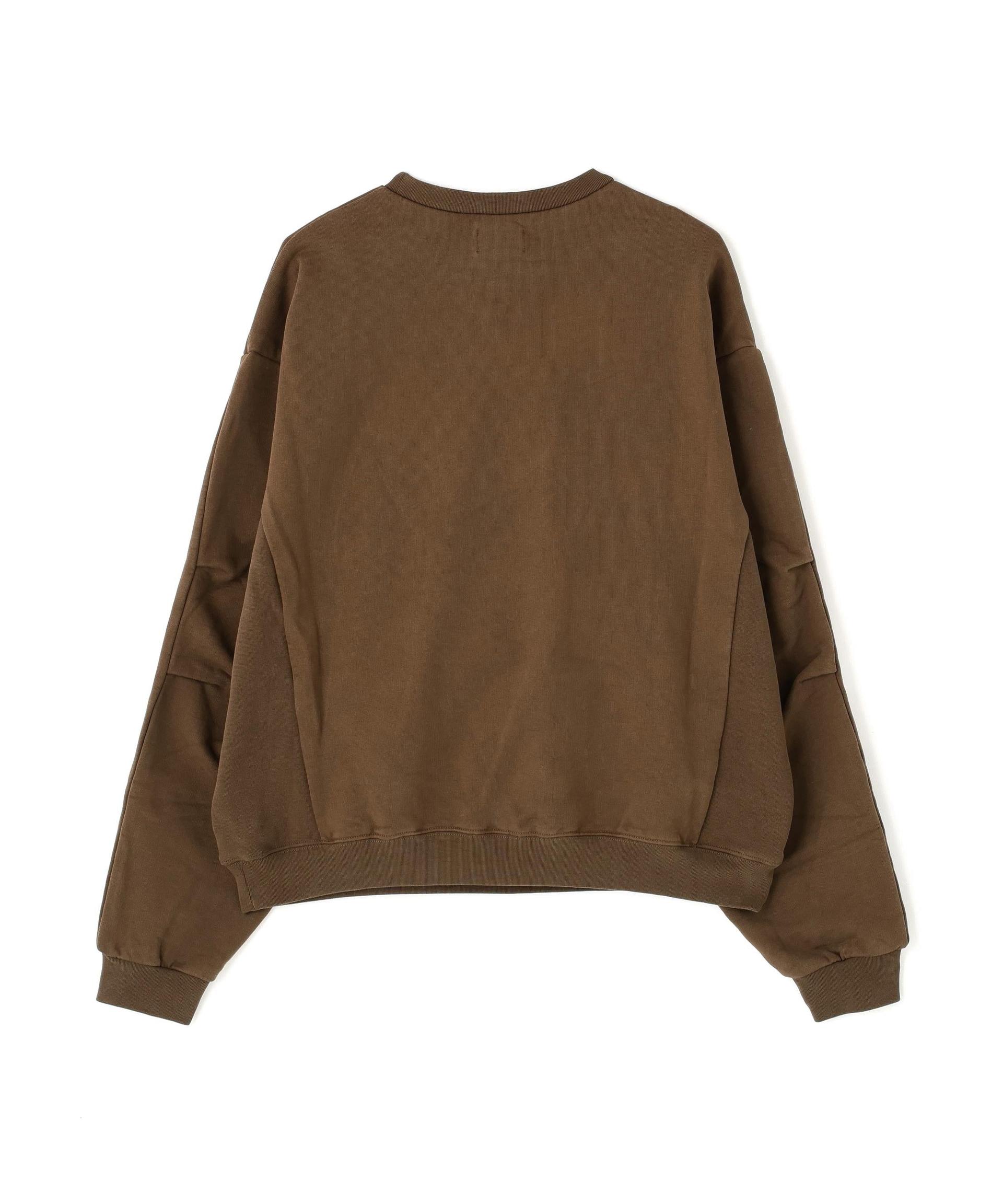 DankeSchon/ダンケシェーン/480HW SWEAT CREWNECK ブラウン