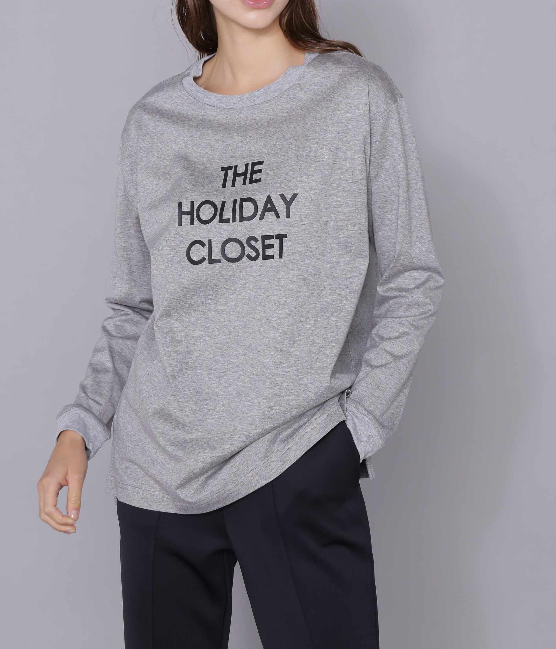holiday ロンT THE HOLIDAY CLOSET] LogoロンT