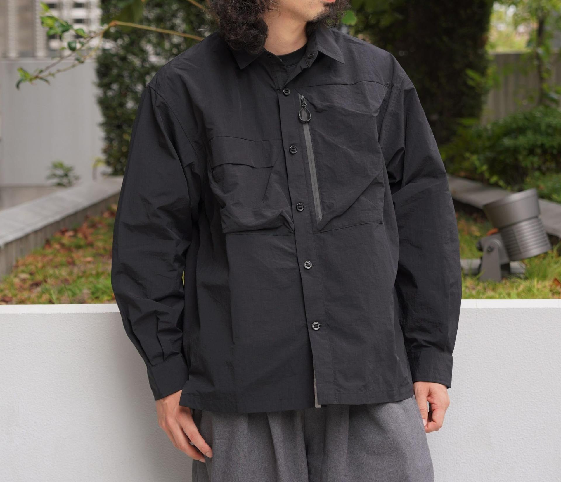 CMF OUTDOOR GARMENT/シーエムエフ アウトドアガーメント 別注 G.W SHIRTS ブラック