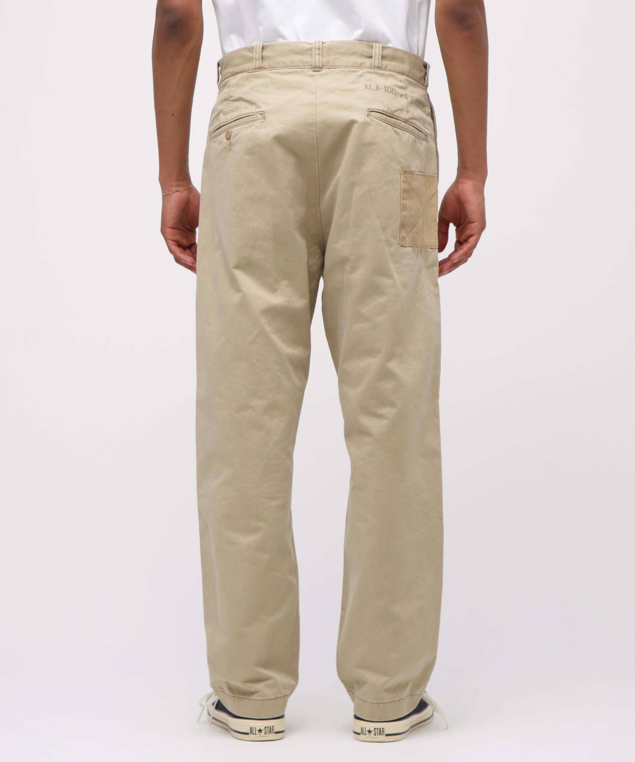 《>ESTO>E COLLECTION》A>MY CHINO PANTS ”>EPAI> CUSTOM” カーキ