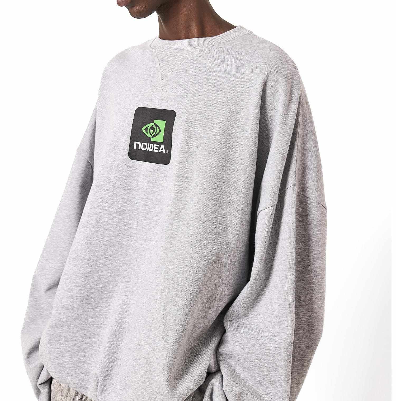 DankeSchon/ダンケシェーン/BALLOON CREWNECK グレー