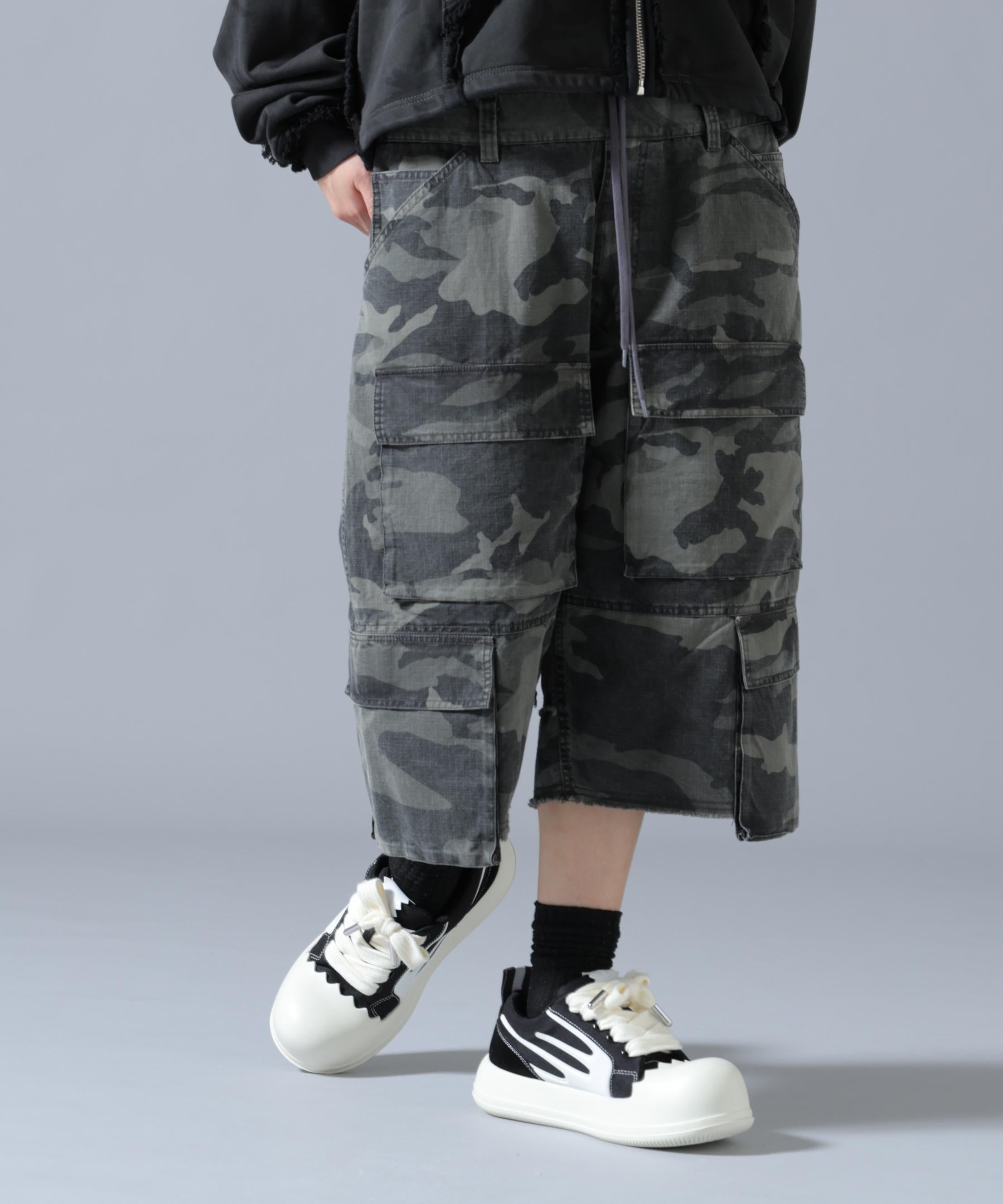 FR(13)NDS /フレンズ/WAIST LAYER CARGO SHORTS カモ4