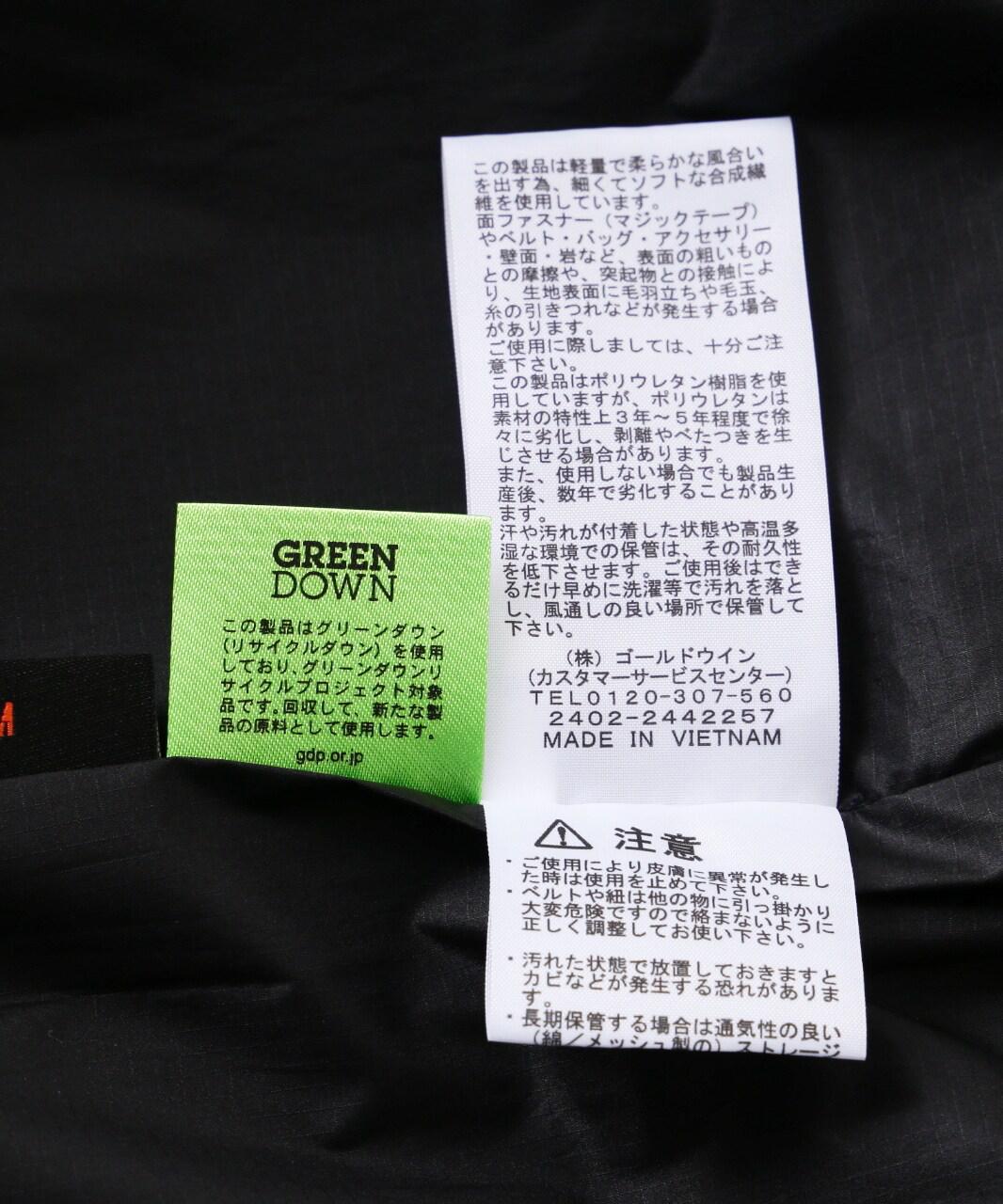 THE NO>TH FACE / Enide convetile down jacket ブラック