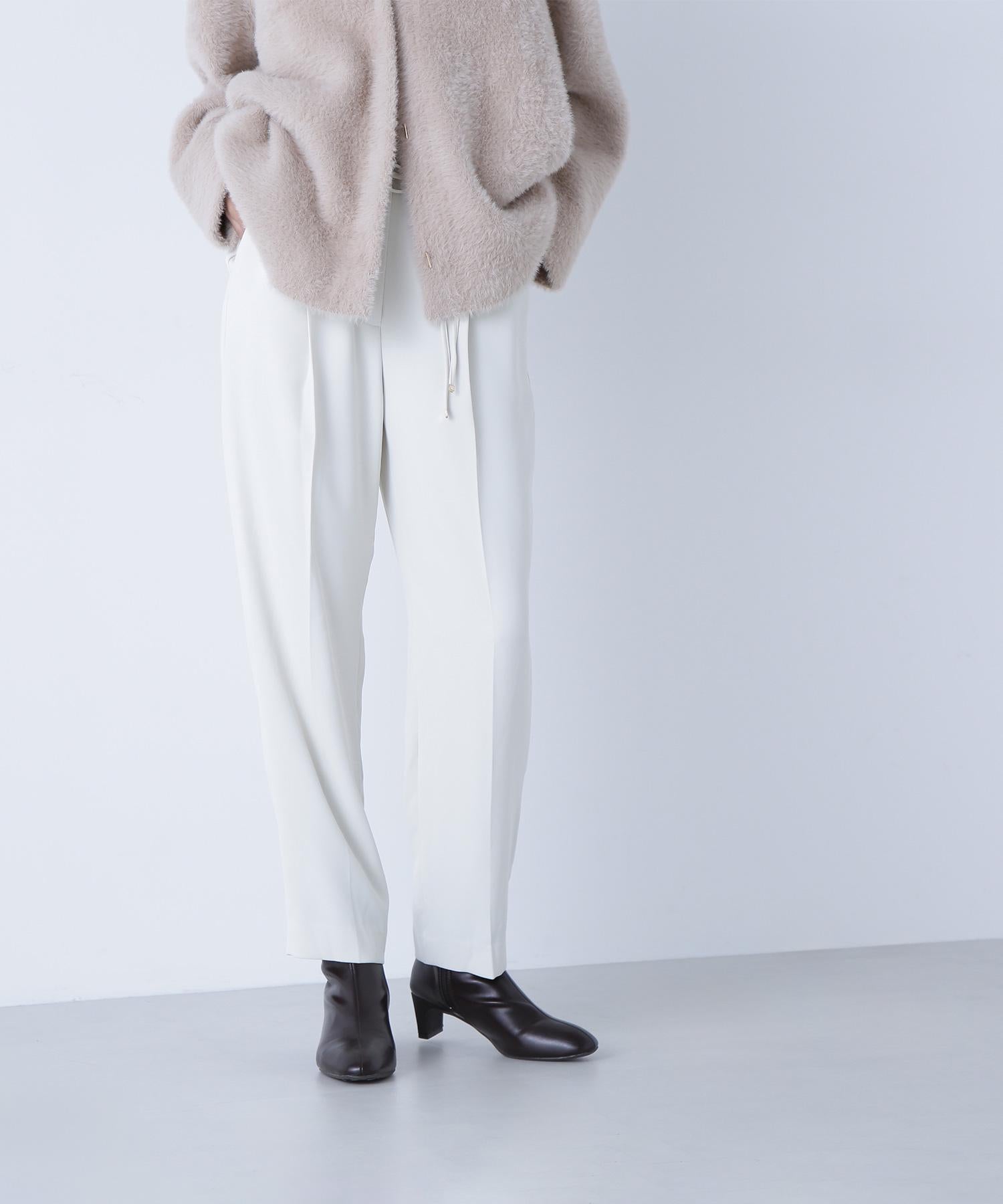 世渡り上手パンツ オフホワイト1