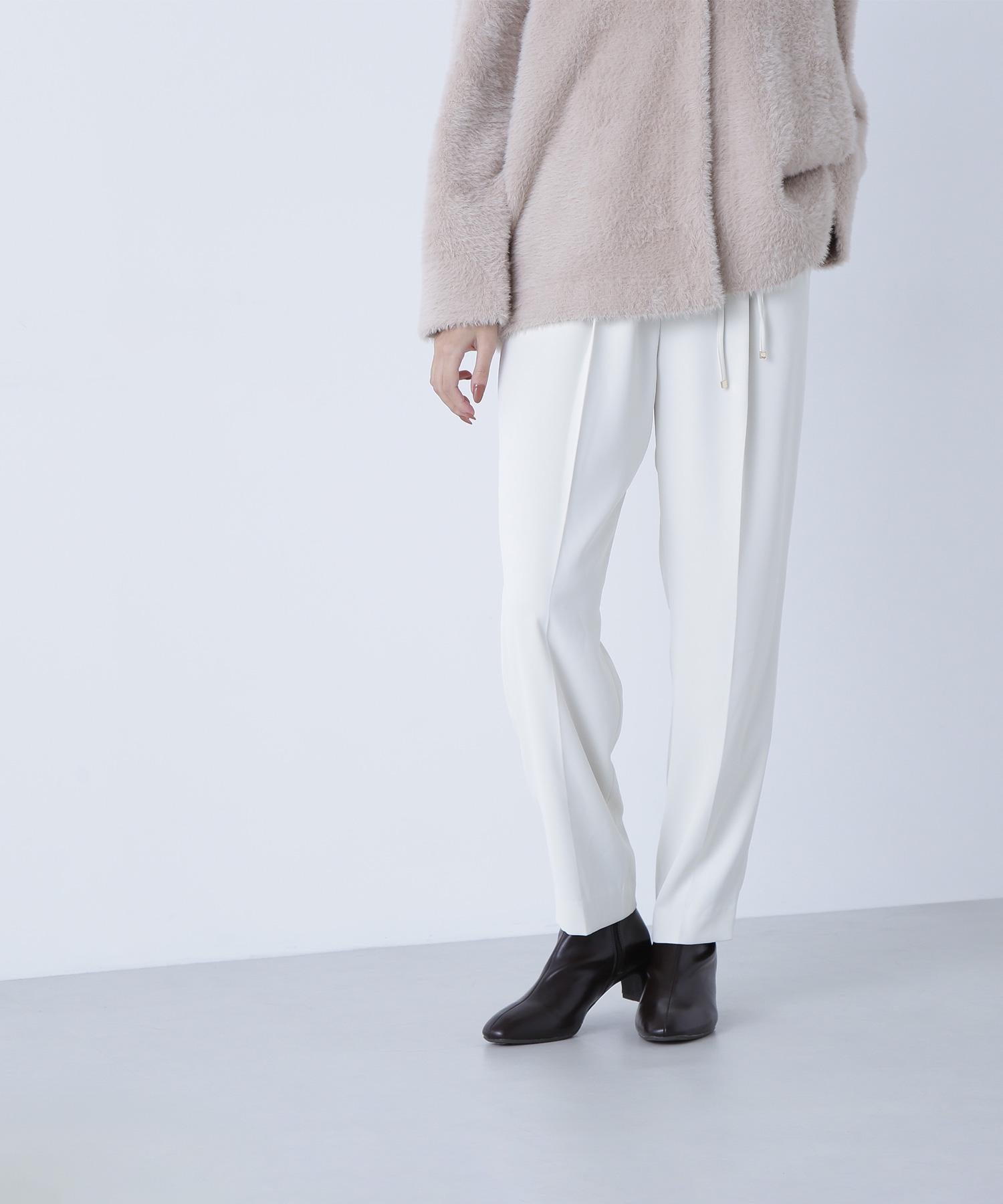 世渡り上手パンツ オフホワイト1