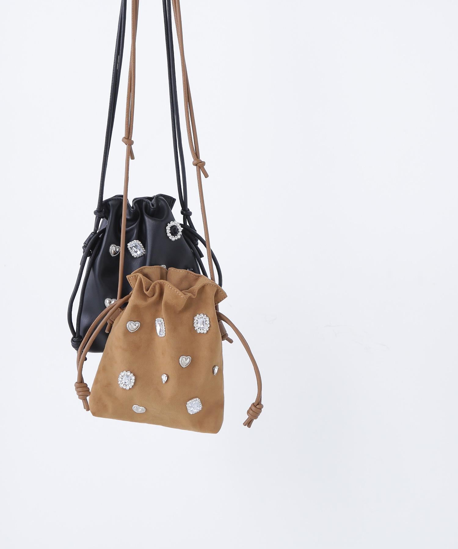 コンチャポシェット キャメル1