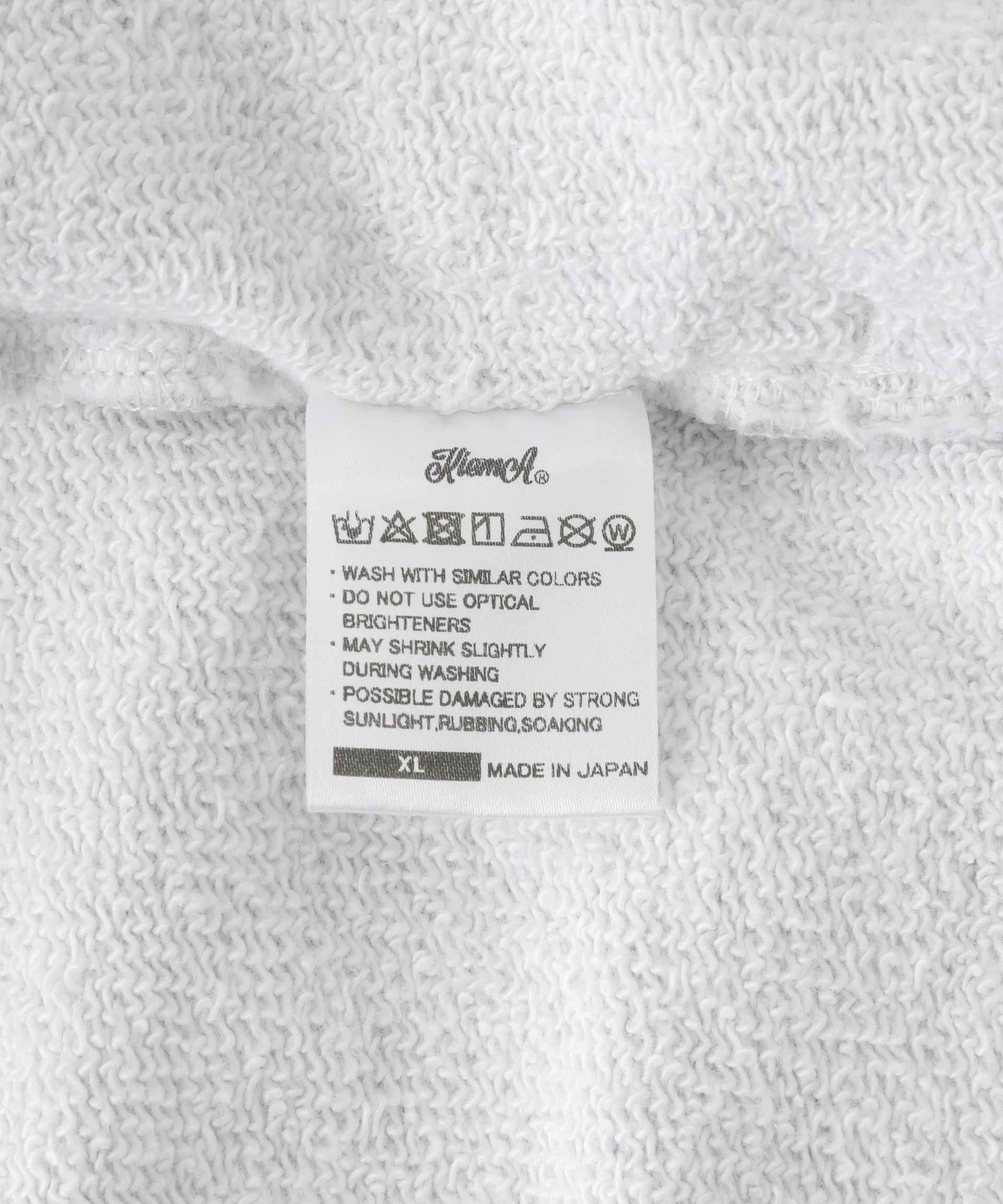 KiEMA/キーマ/HALF SLEEVE SWEATSHIRT グレー