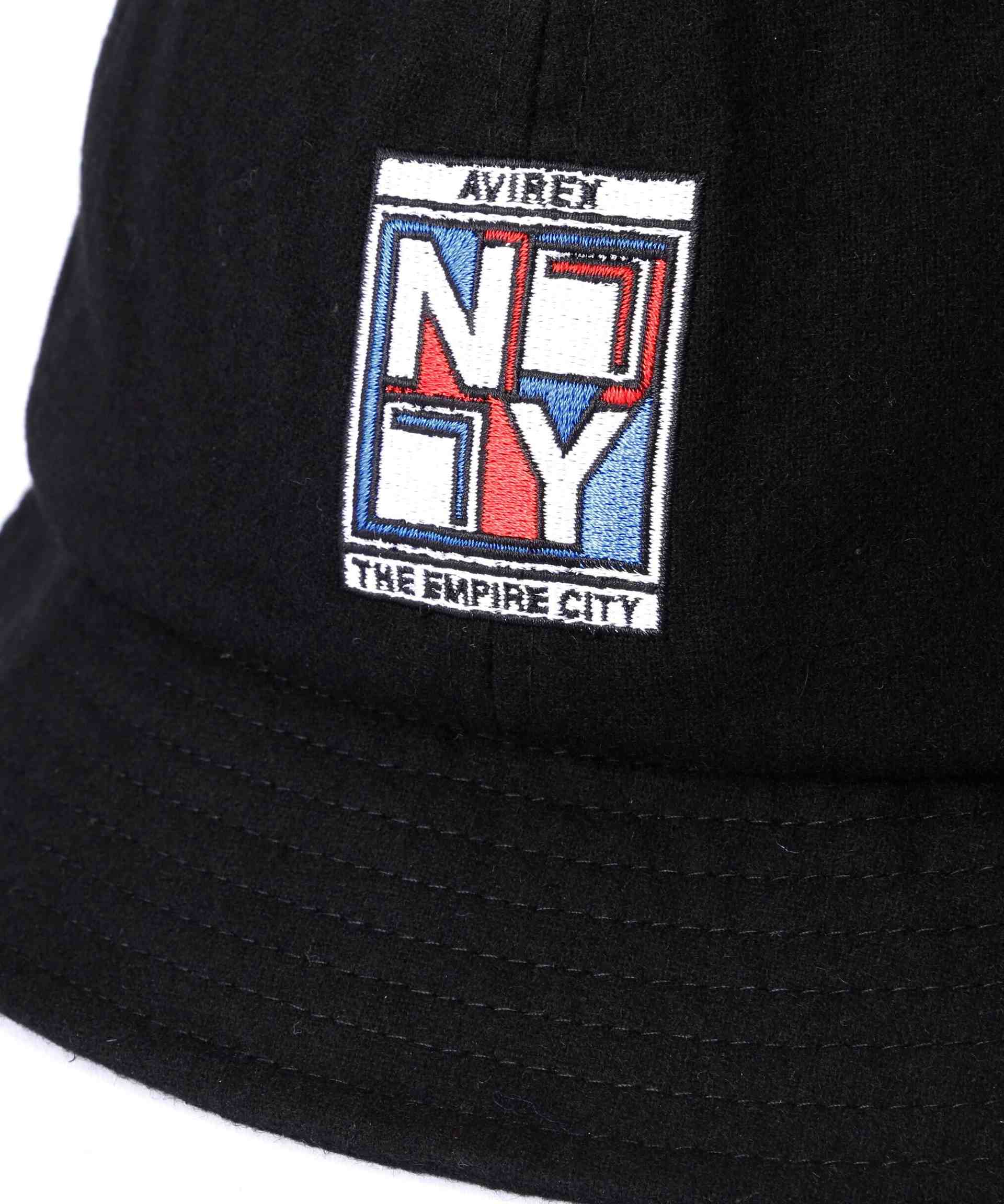 WAPPEN MET>O HAT / ワッペン メトロ ハット / AVI>EX / アヴィレックス ブラック