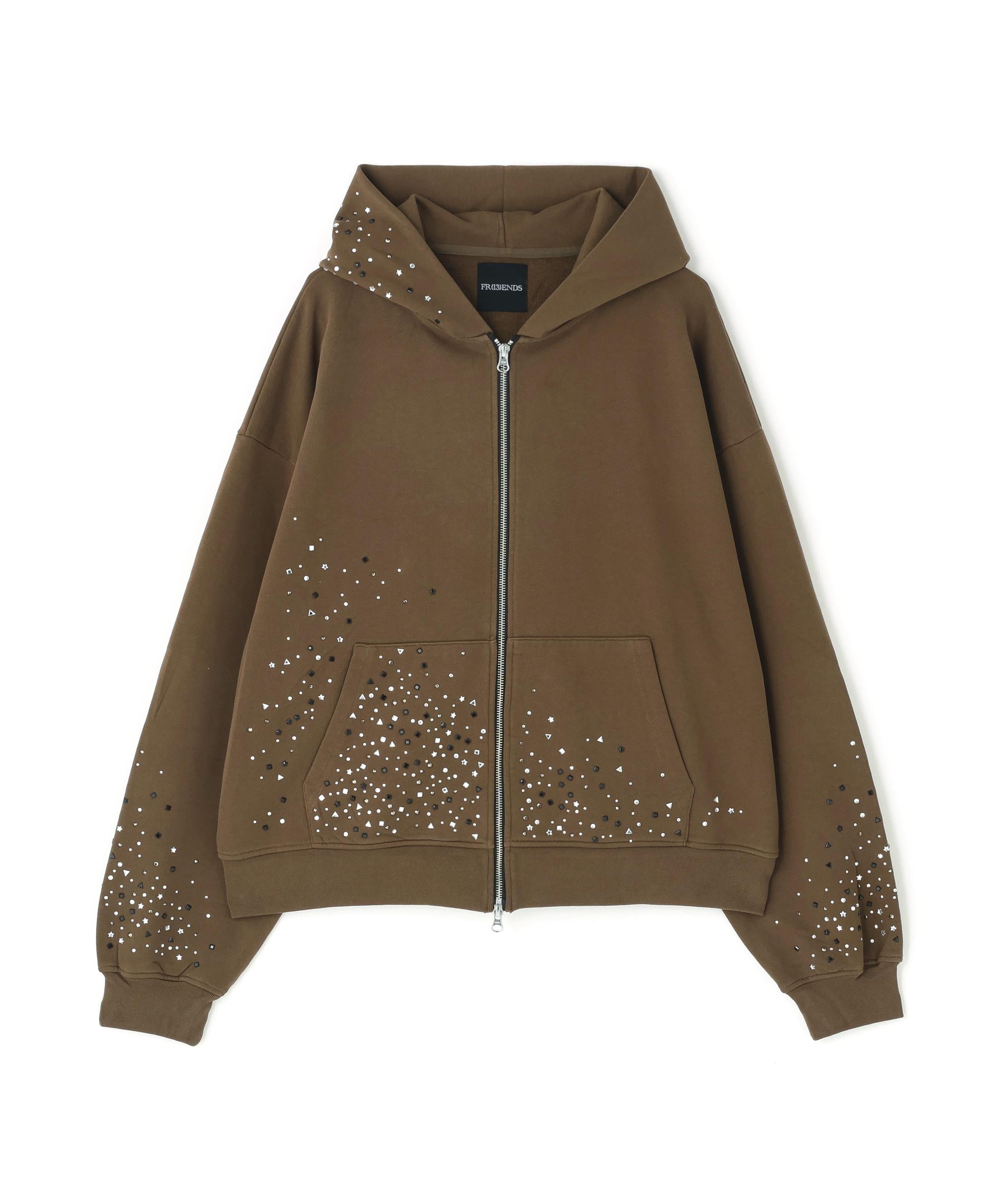 FR(13)NDS /フレンズ/Stone Sweat Hoodie ブラウン